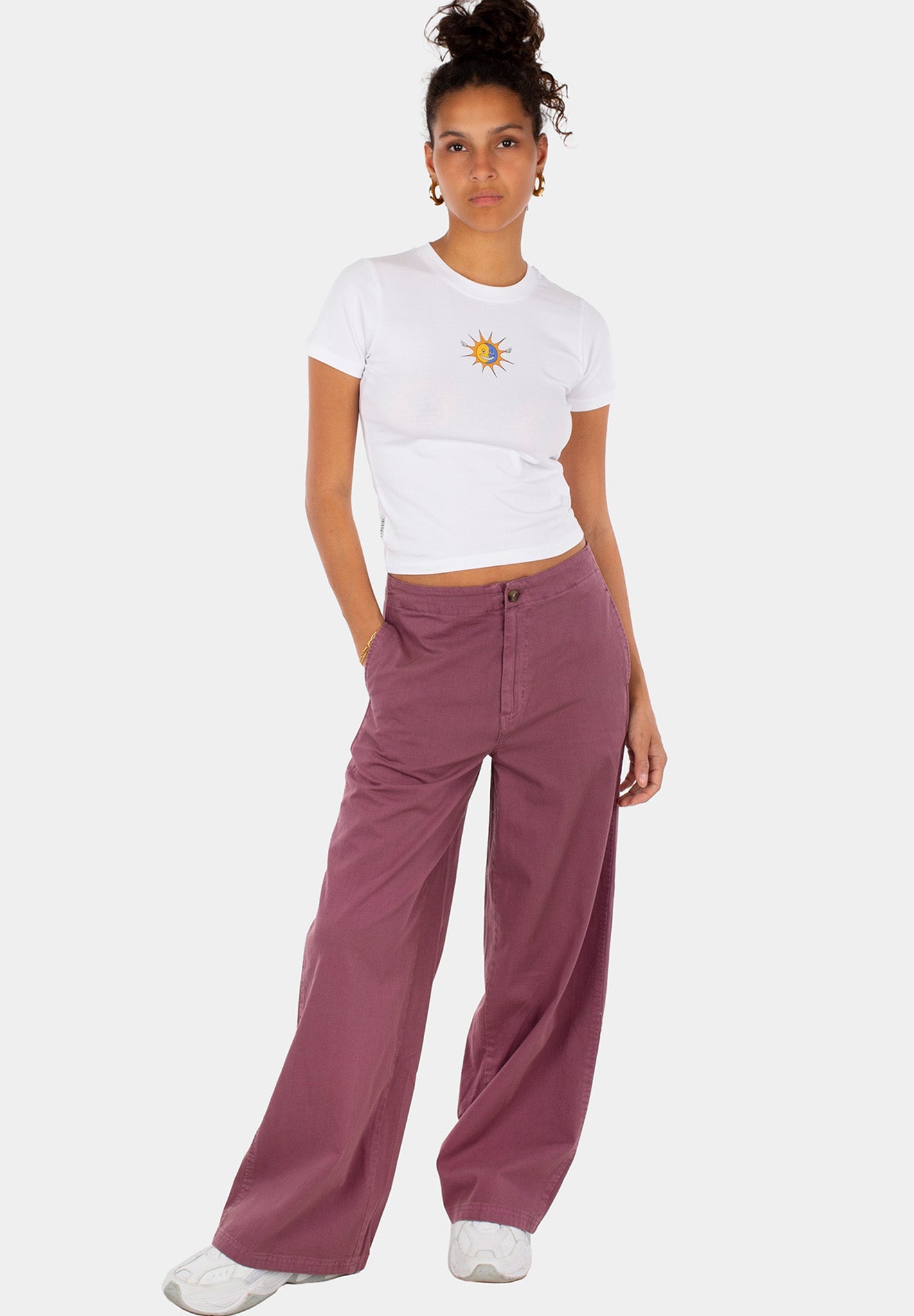 IRIEDAILY - Isie Pant - Plum - BACKYARD