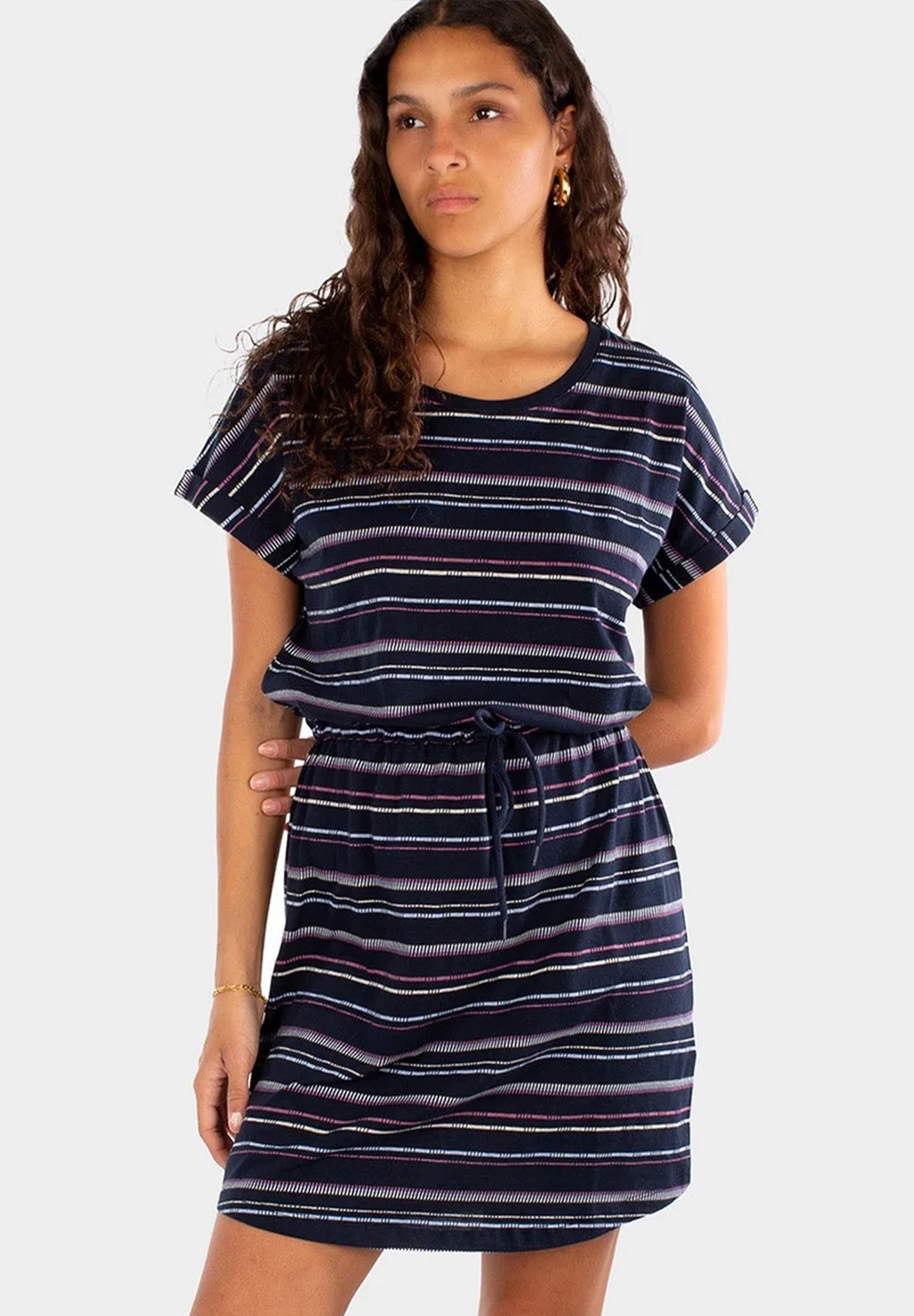 IRIEDAILY - Naipi Dress - Navy - BACKYARD
