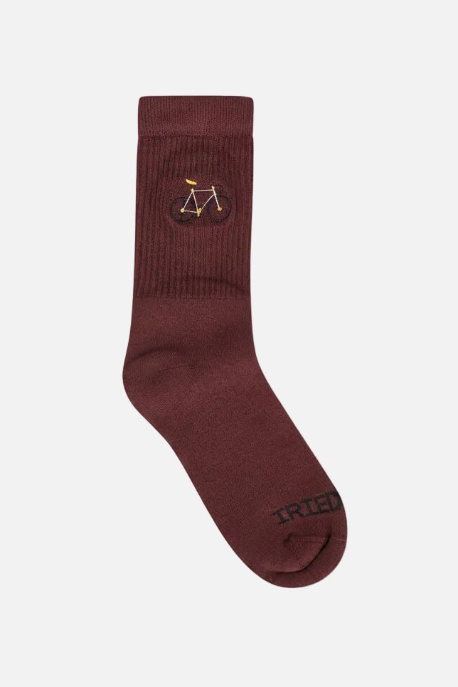 IRIEDAILY-Peaceride Sock-Aubergine-BACKYARD