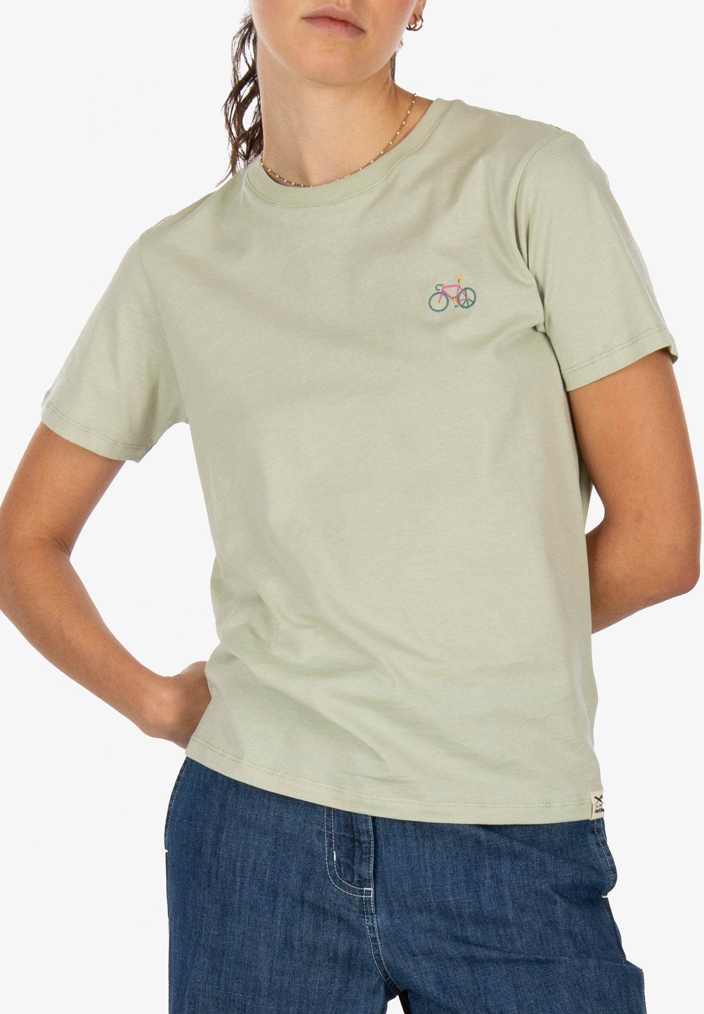 IRIEDAILY - Peacy Ride Tee - Light Sage - BACKYARD