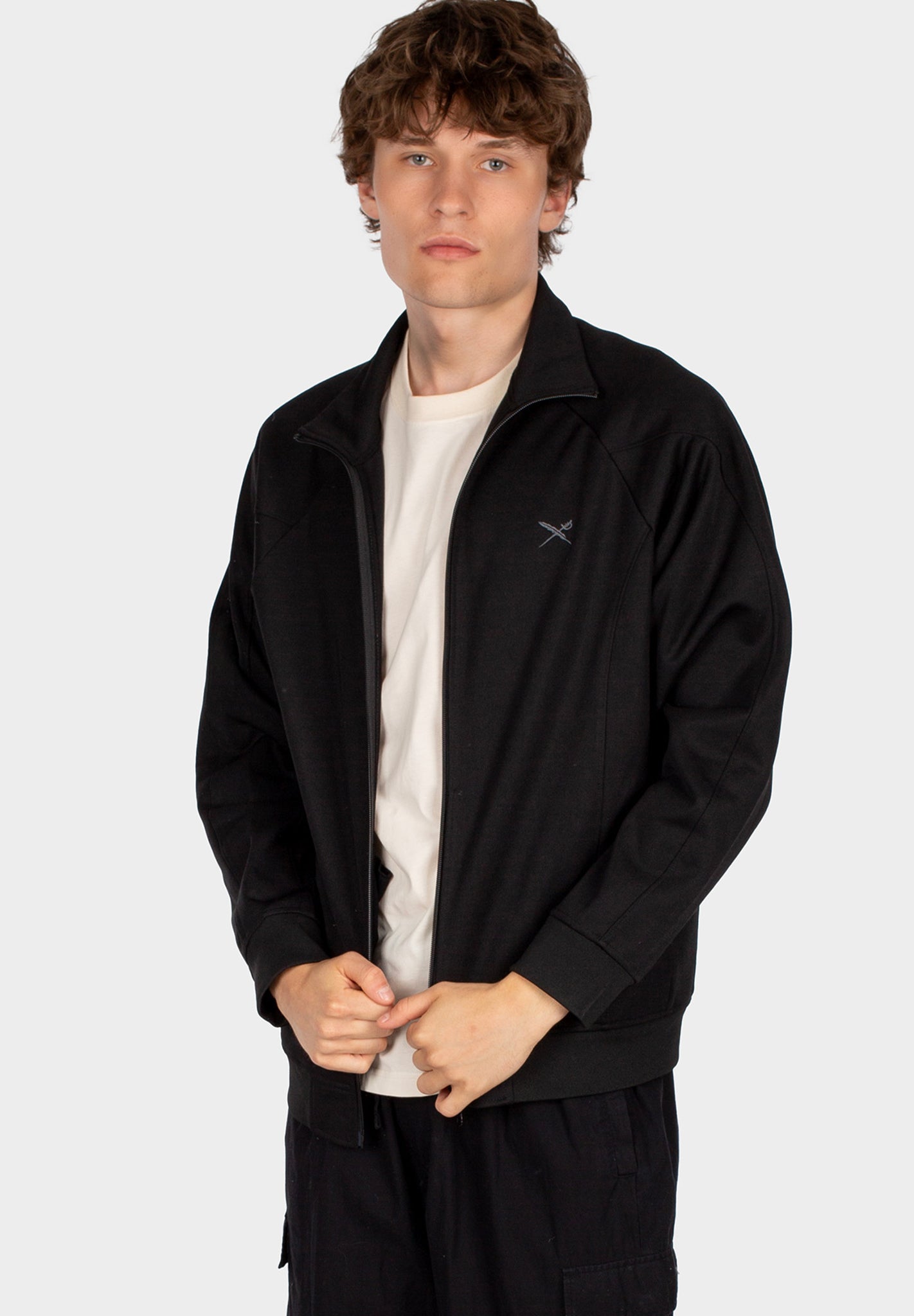 IRIEDAILY - Peppe Track Jacket - Black - BACKYARD