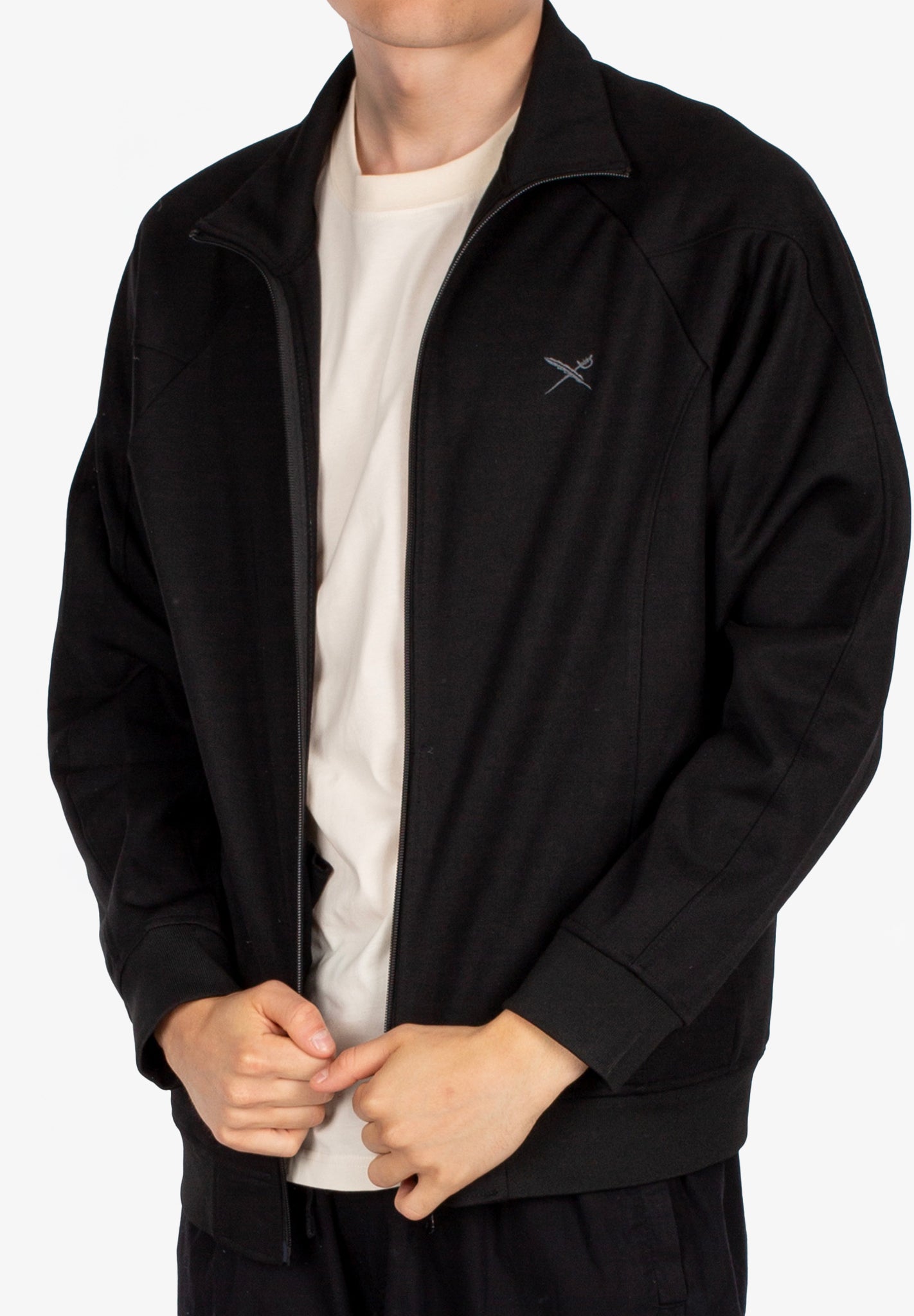IRIEDAILY - Peppe Track Jacket - Black - BACKYARD
