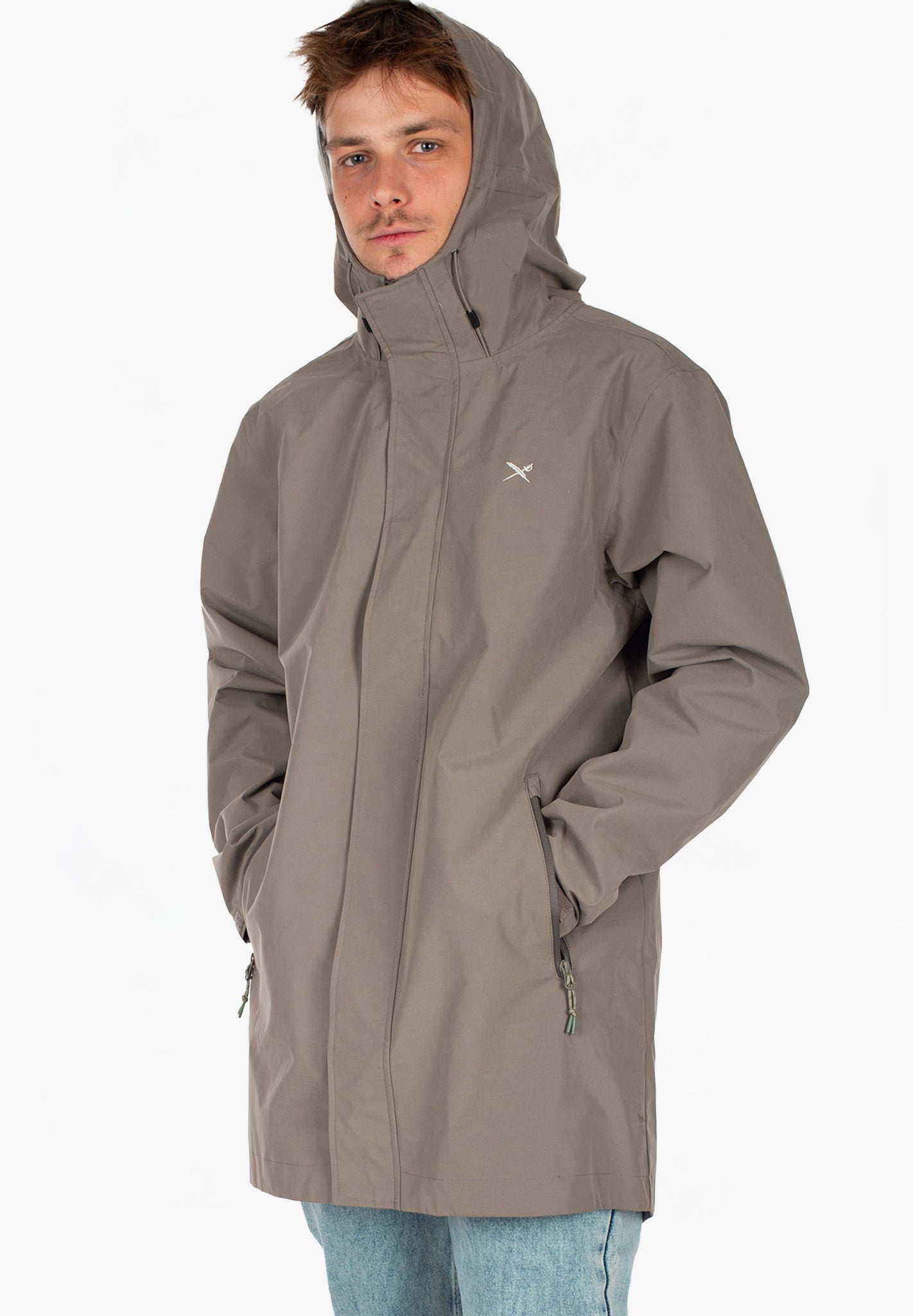 IRIEDAILY - Terance 2.0 Coat - Smokey Olive - BACKYARD