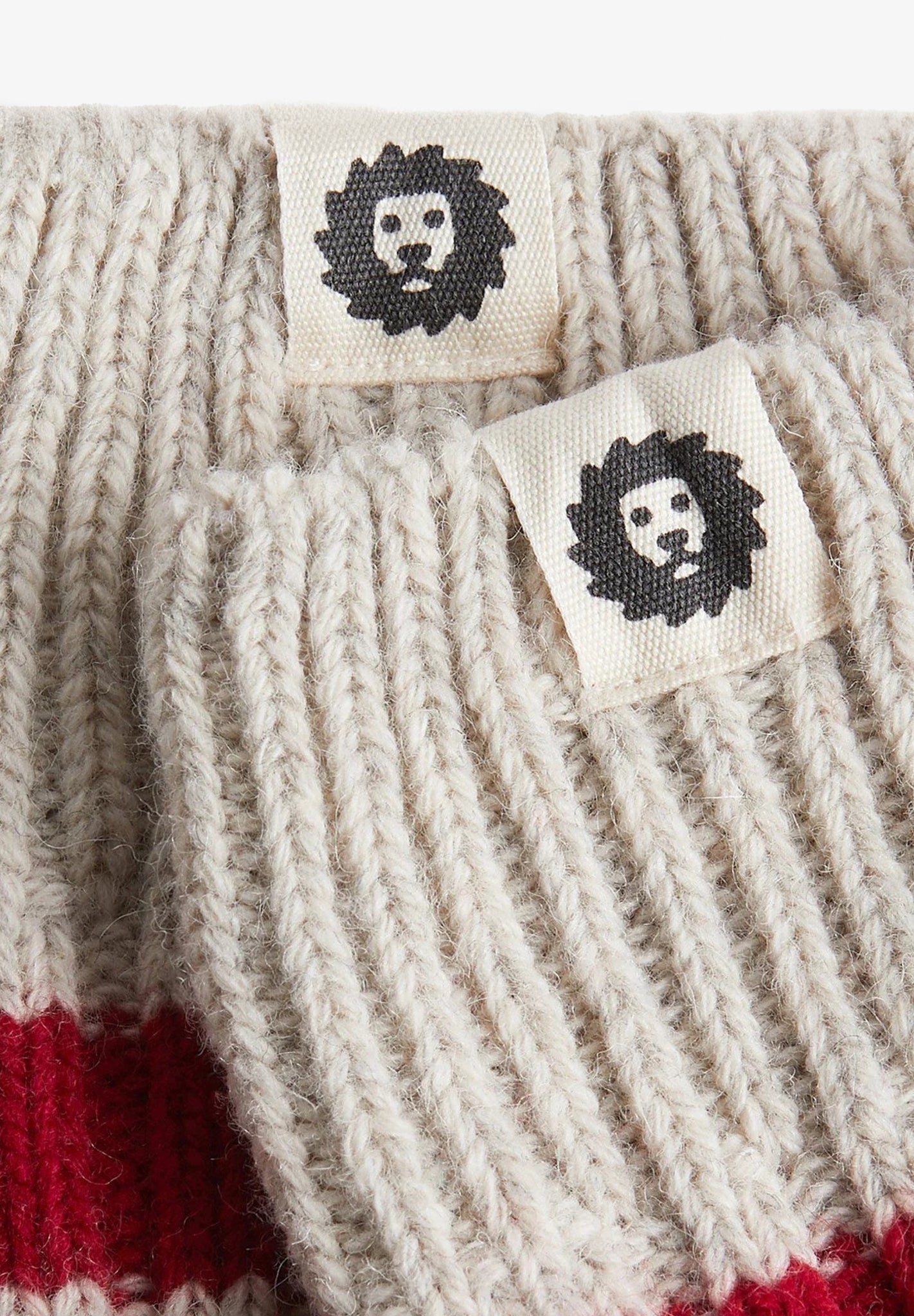 JIMMY LION - Premium Winter Rec - Beige Red - BACKYARD