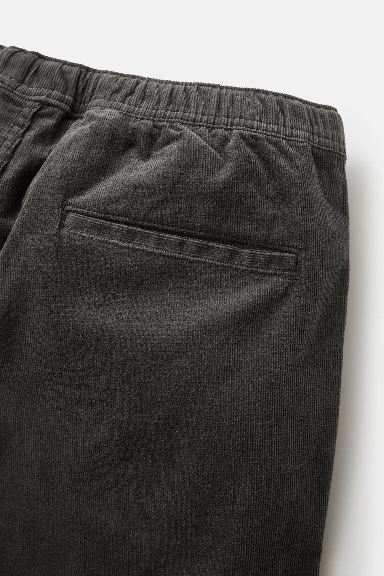 KATIN - Cord Local Short - Black Wash - BACKYARD