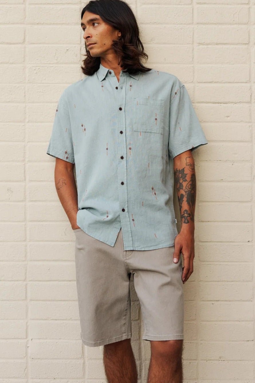 KATIN - George 64 Bull Denim Short - Vintage Khaki - BACKYARD