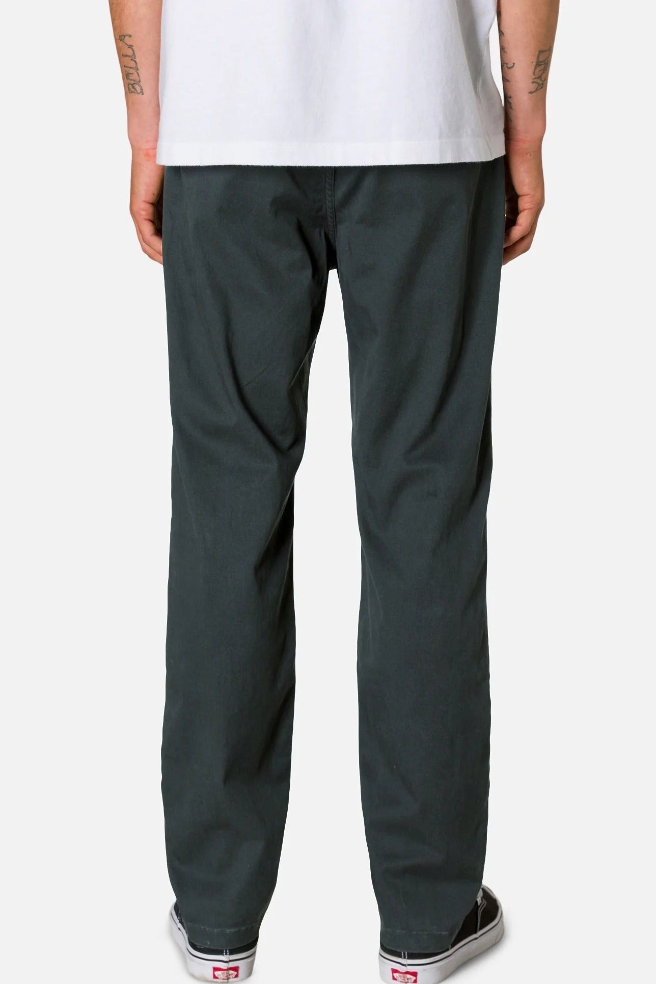 KATIN - Pipeline Chino Pant - Black Wash - BACKYARD