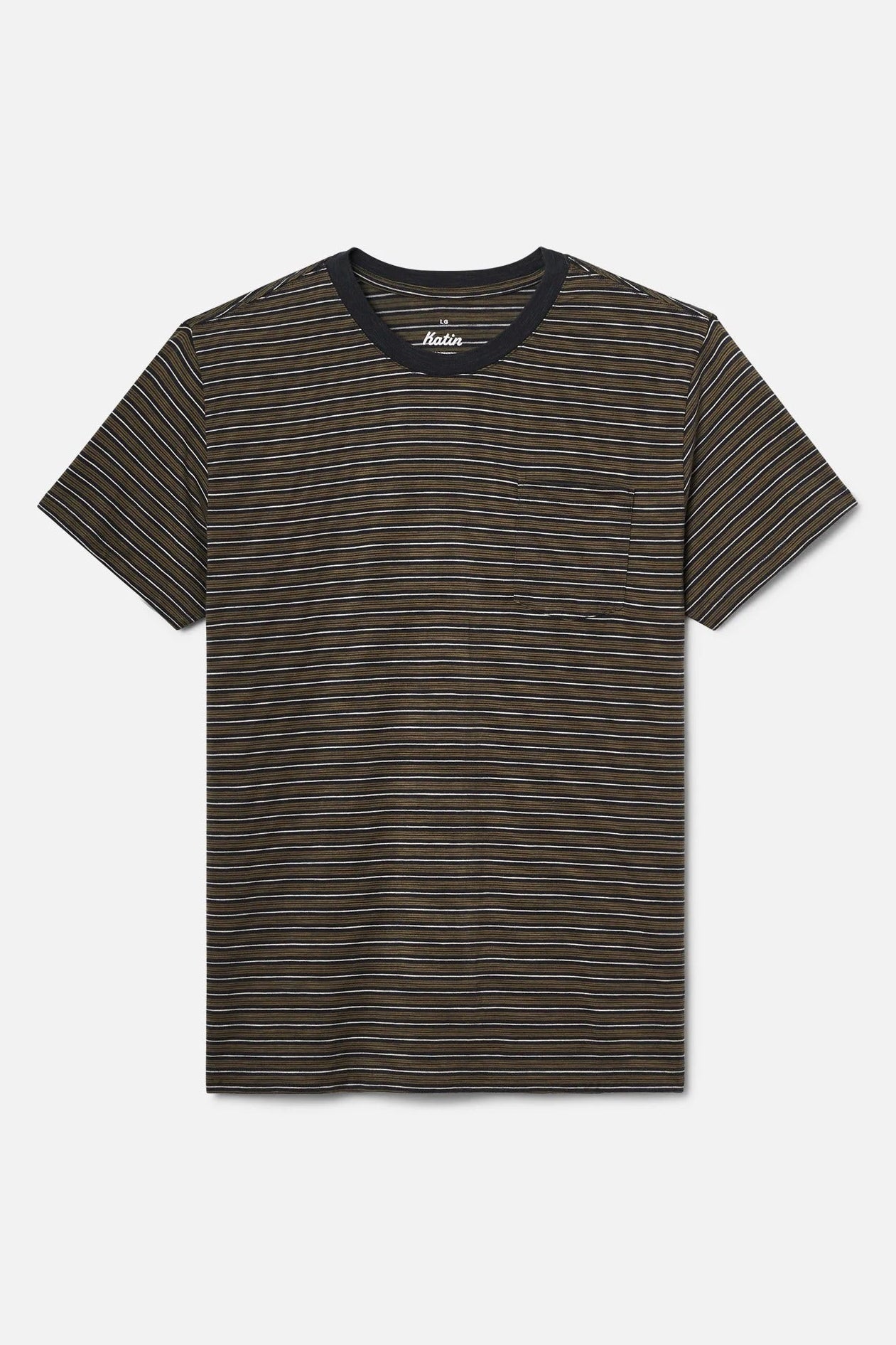 KATIN - Rural Pocket Tee - Black Wash - BACKYARD