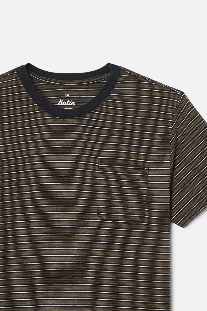 KATIN - Rural Pocket Tee - Black Wash - BACKYARD