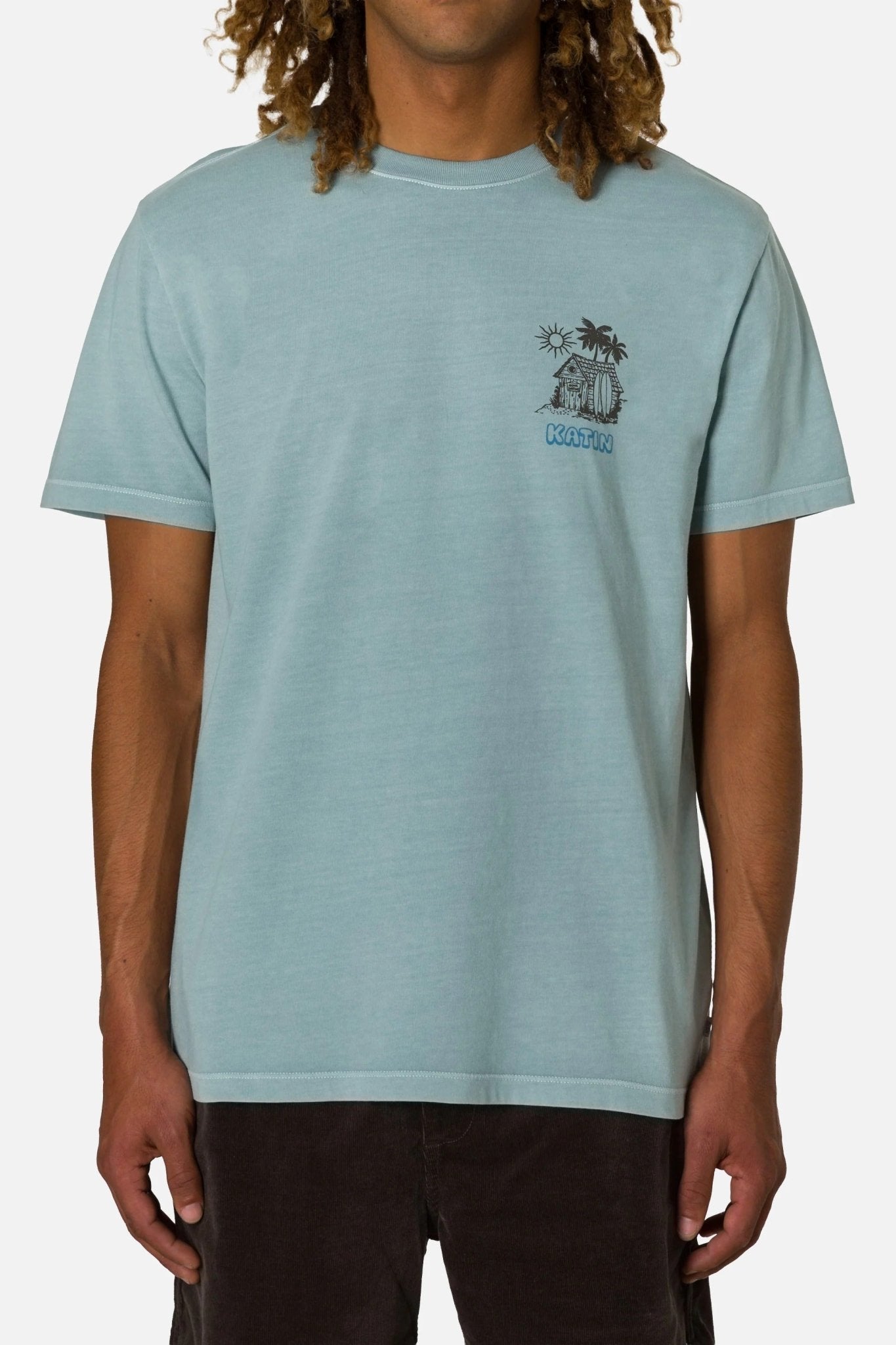 KATIN - Shacked Tee - Air Force Blue - BACKYARD