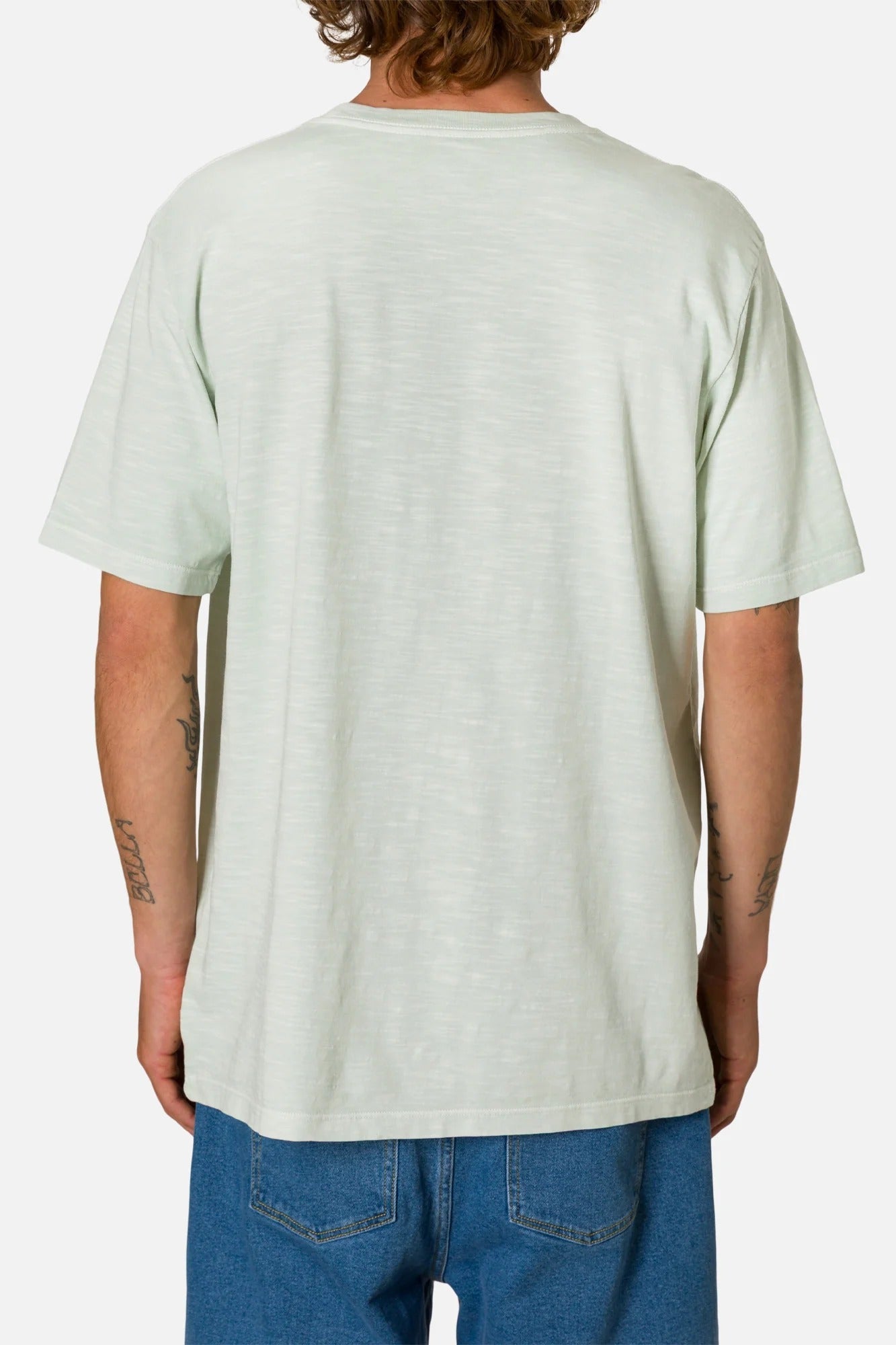 KATIN - Slub Base Tee - Seafoam - BACKYARD