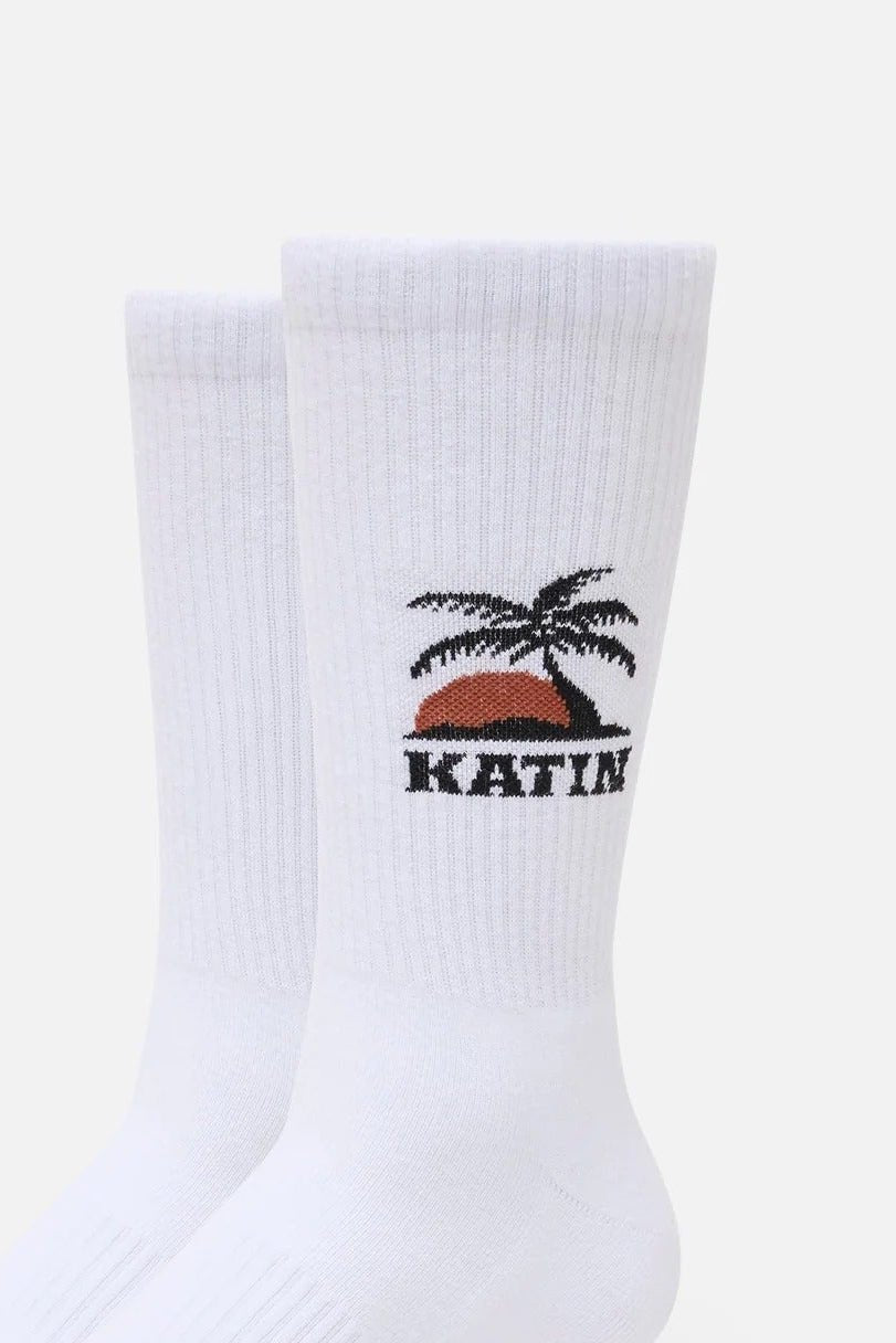 KATIN - Solo Sock - White - BACKYARD