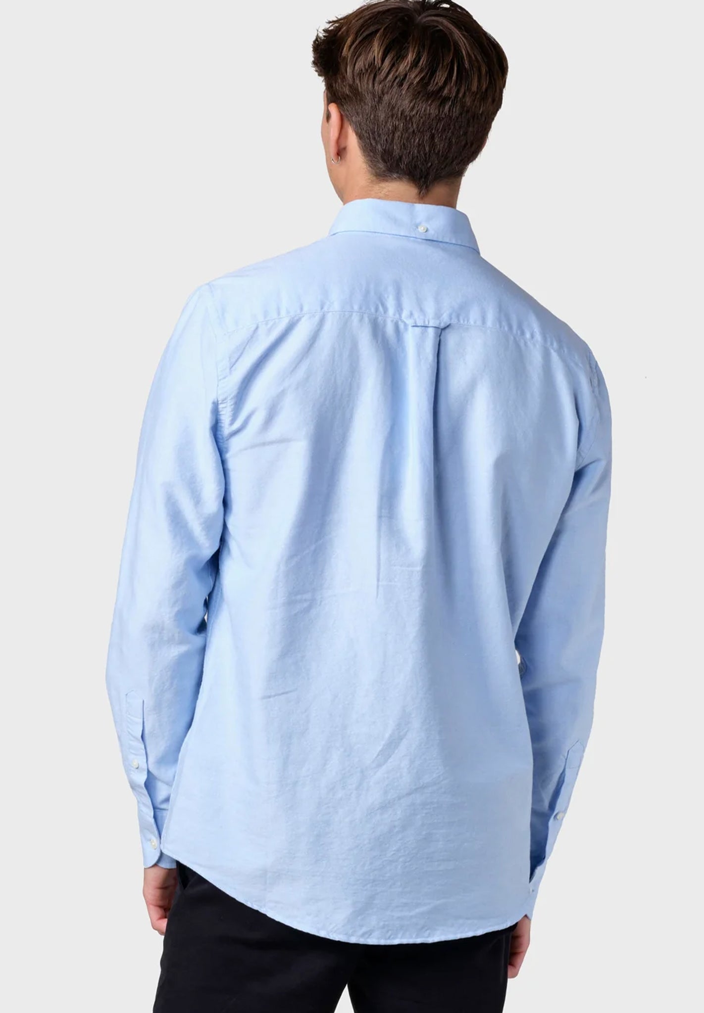 KLITMOLLER COLLECTIVE - Basic Shirt - Blue Melange - BACKYARD