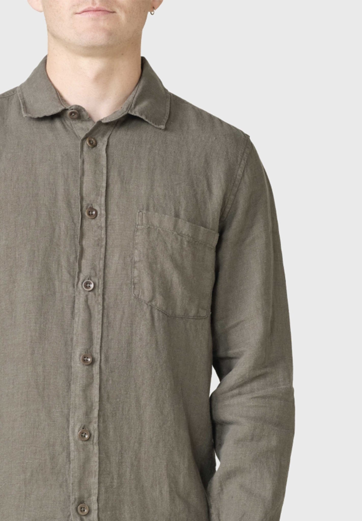 KLITMOLLER COLLECTIVE - Birger Shirt - Taupe - BACKYARD