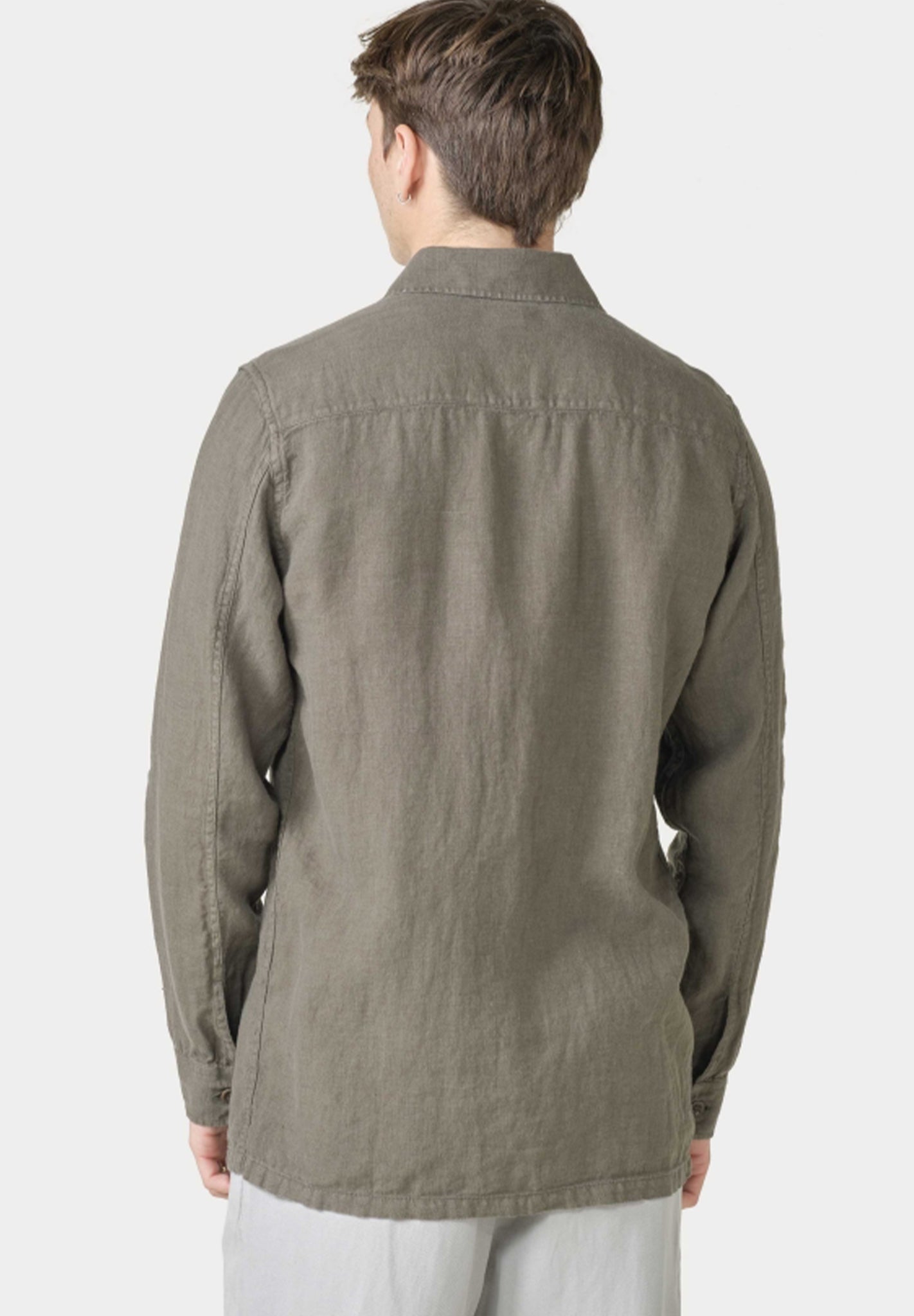 KLITMOLLER COLLECTIVE - Birger Shirt - Taupe - BACKYARD