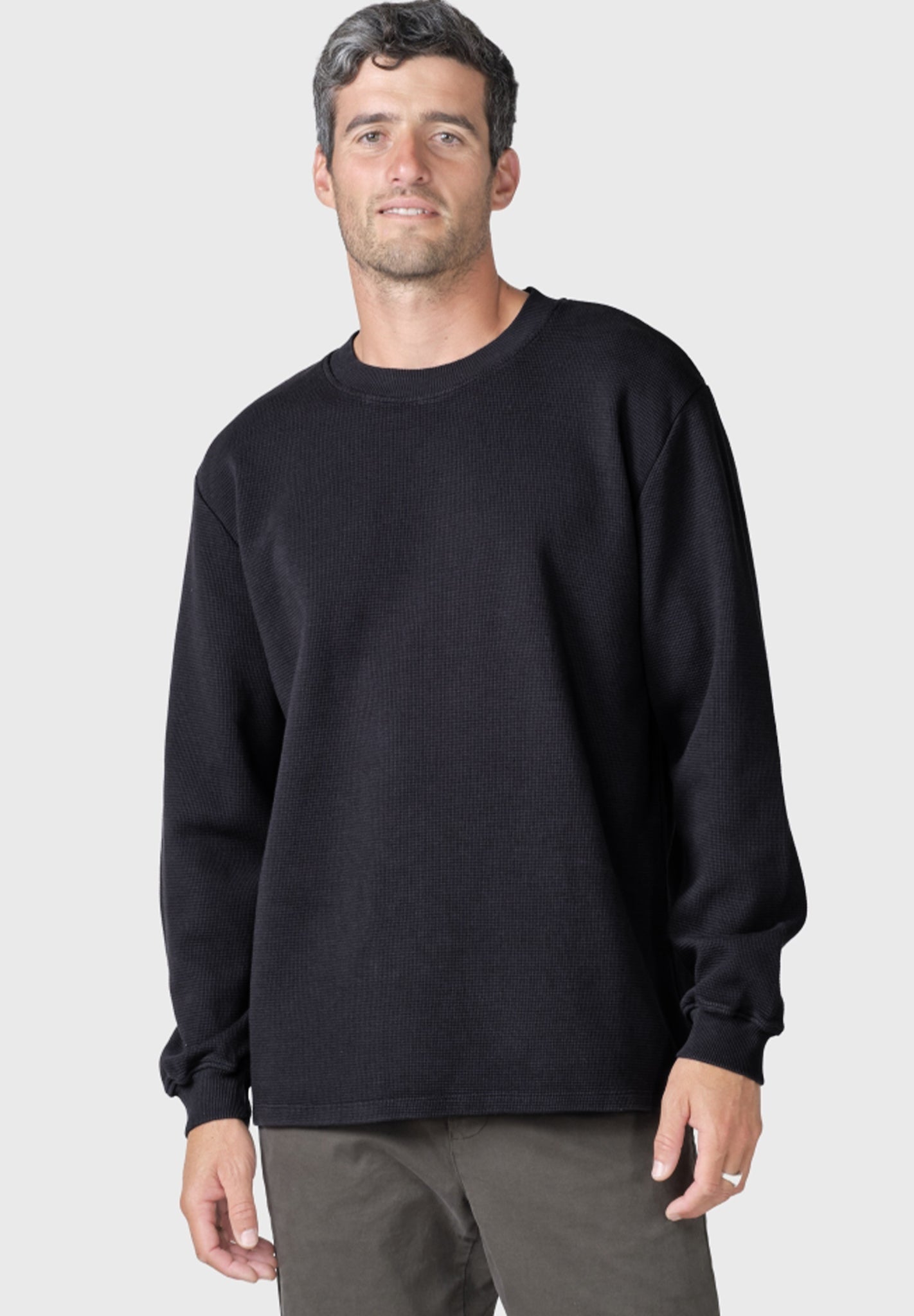 KLITMOLLER COLLECTIVE - Hudson LS Tee - Black - BACKYARD