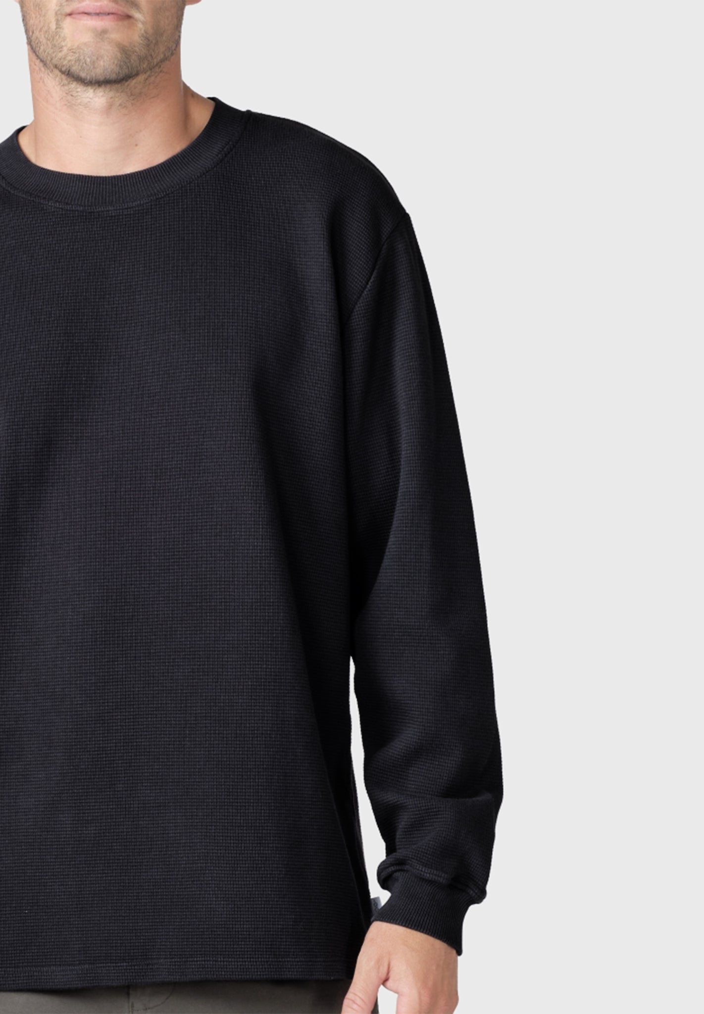 KLITMOLLER COLLECTIVE - Hudson LS Tee - Black - BACKYARD