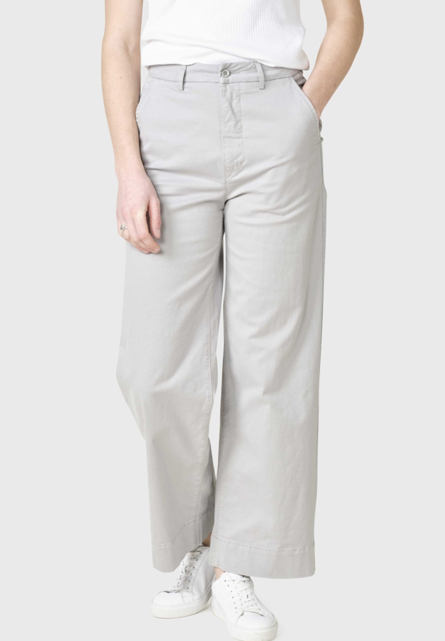 KLITMOLLER COLLECTIVE - Lydia Pants - Pastel Grey - BACKYARD