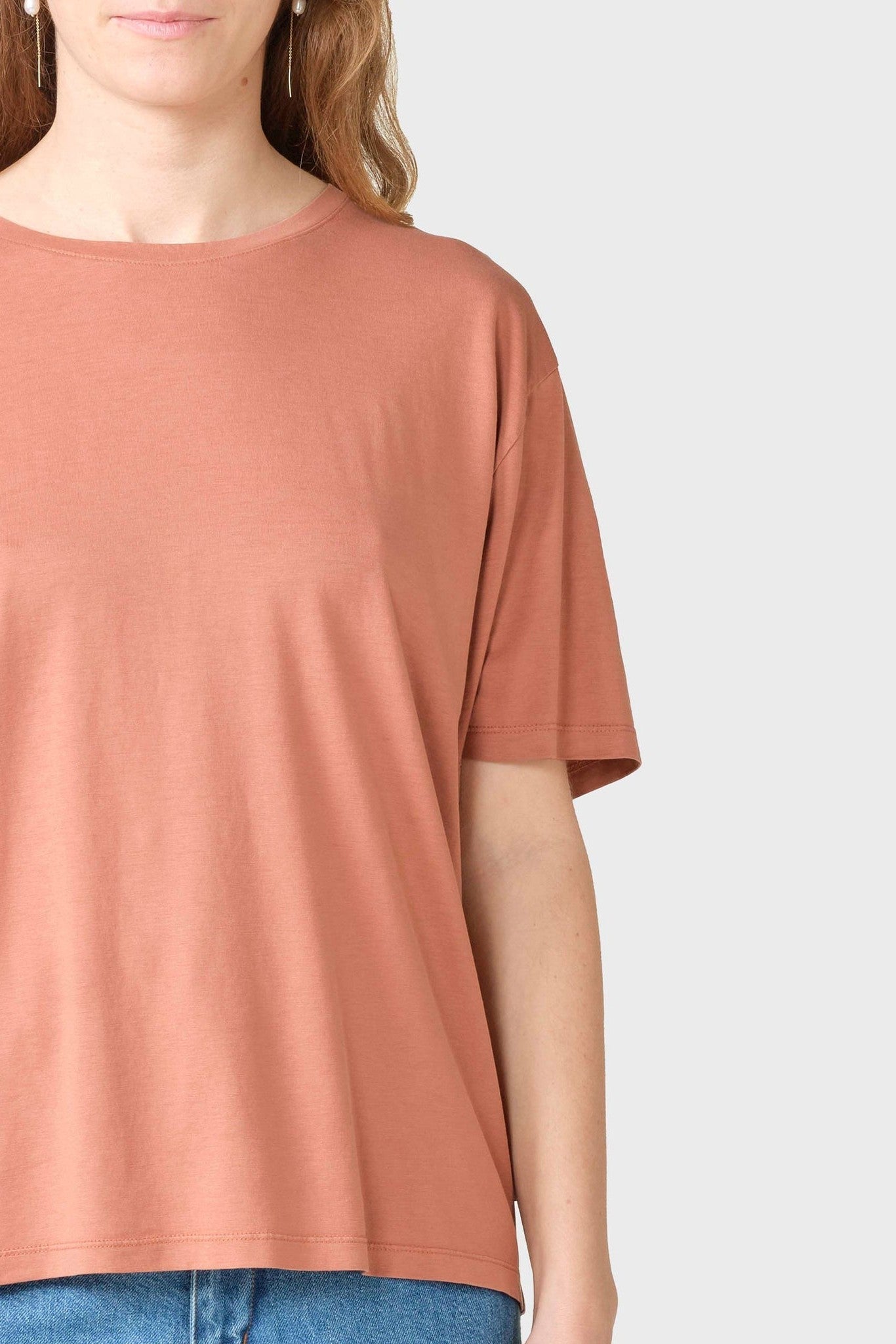 KLITMOLLER COLLECTIVE - Maren Tee - Burnt Sienna - BACKYARD