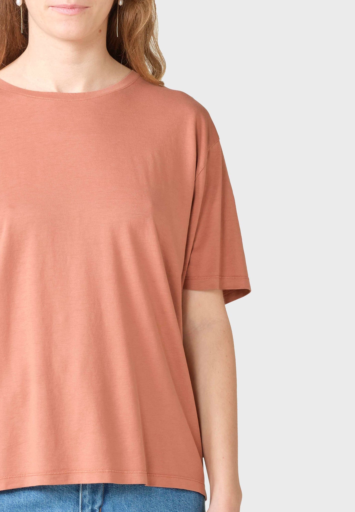 KLITMOLLER COLLECTIVE - Maren Tee - Burnt Sienna - BACKYARD