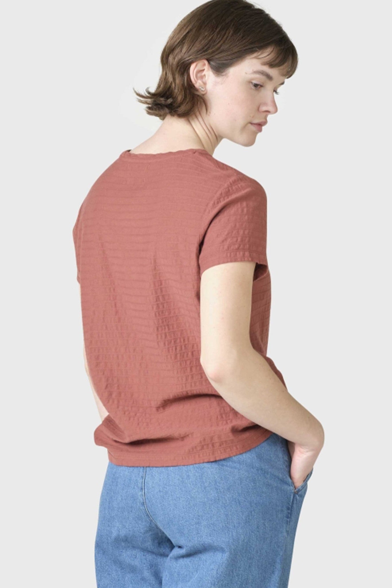 KLITMOLLER COLLECTIVE - My Tee - Burnt Sienna - BACKYARD