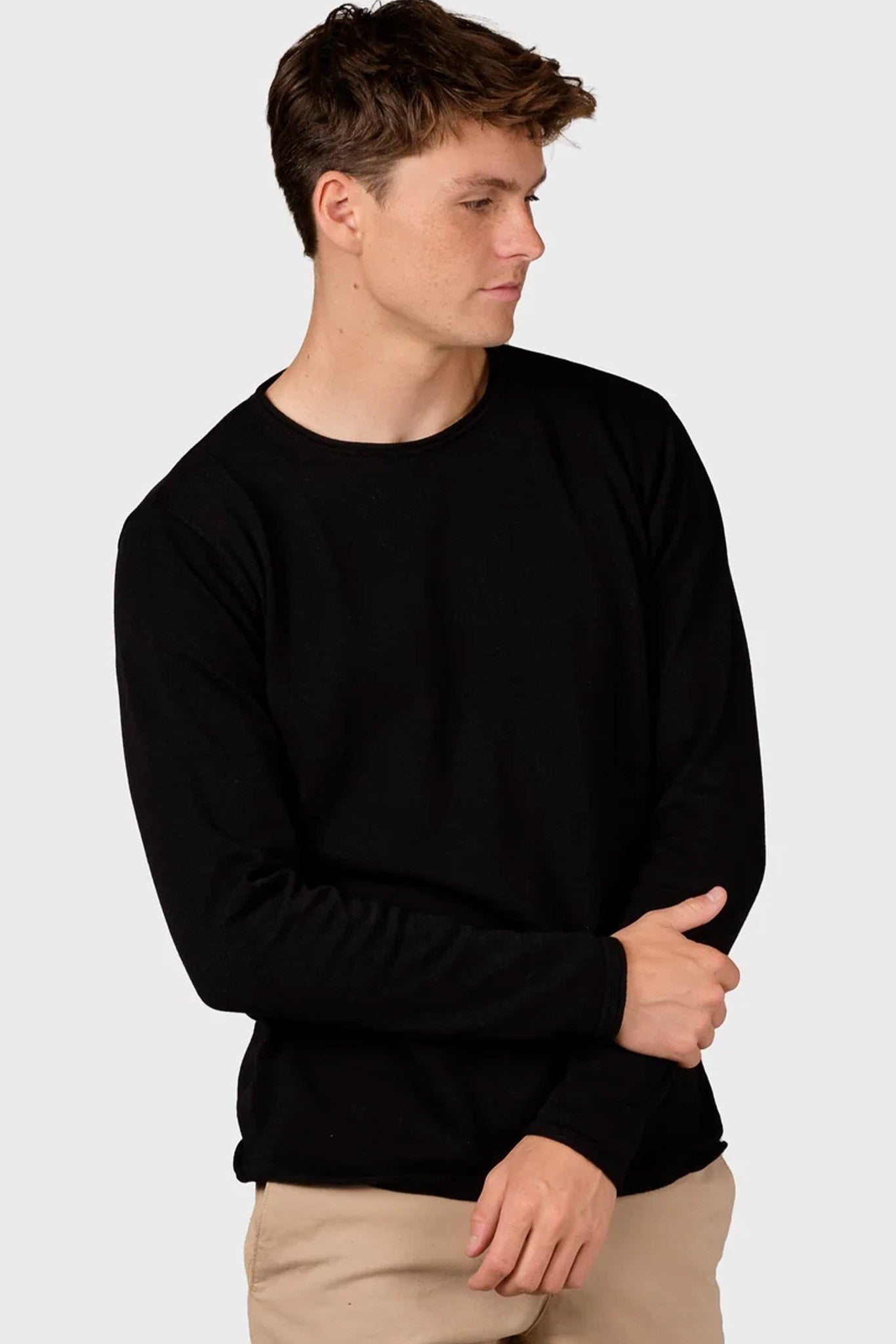 KLITMOLLER COLLECTIVE - Noah Knit - Black - BACKYARD