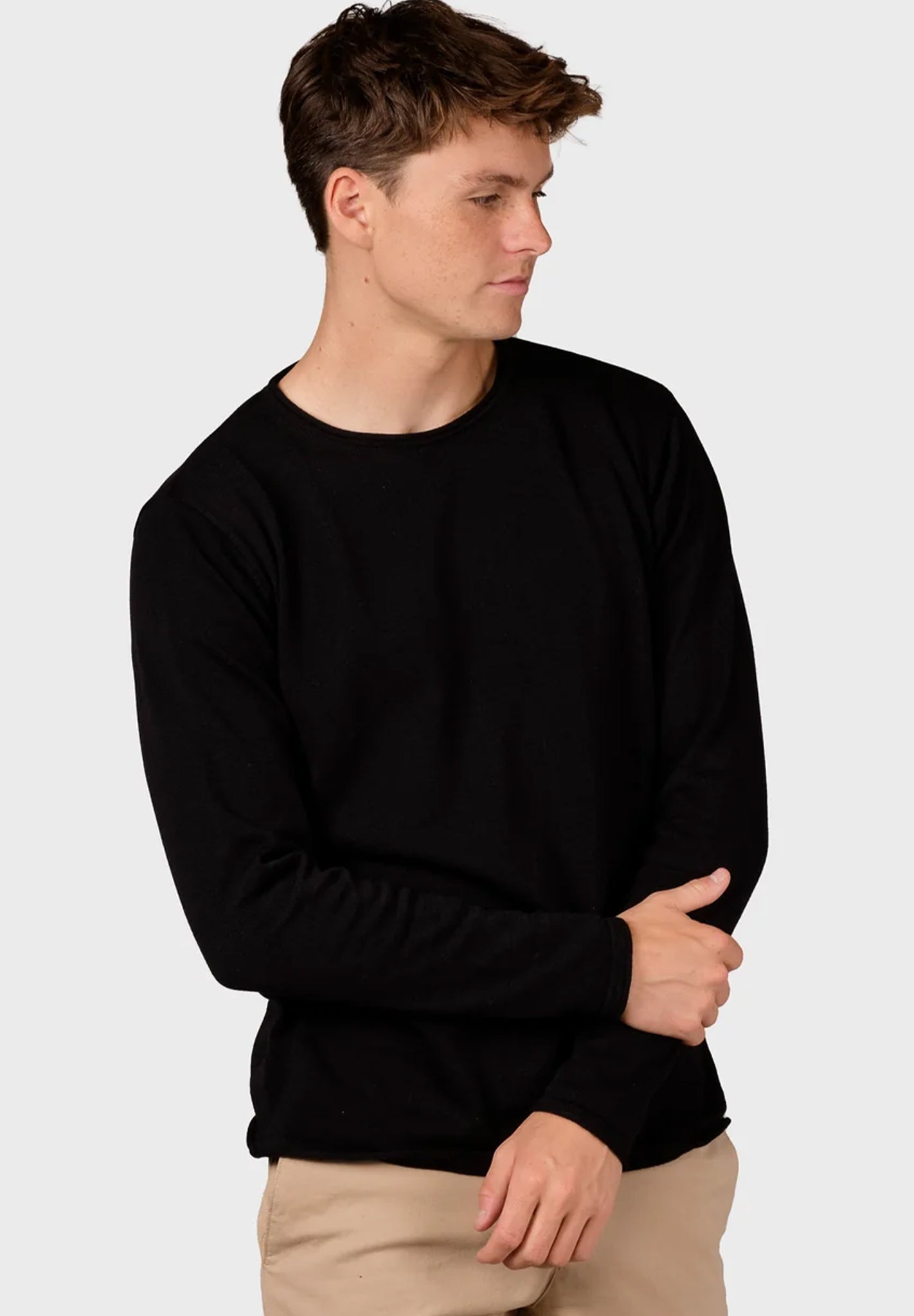 KLITMOLLER COLLECTIVE - Noah Knit - Black - BACKYARD
