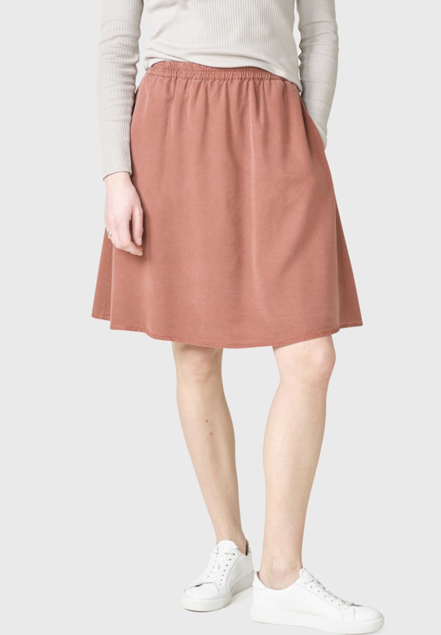 KLITMOLLER COLLECTIVE - Ramona Short Skirt - Burnt Sienna - BACKYARD