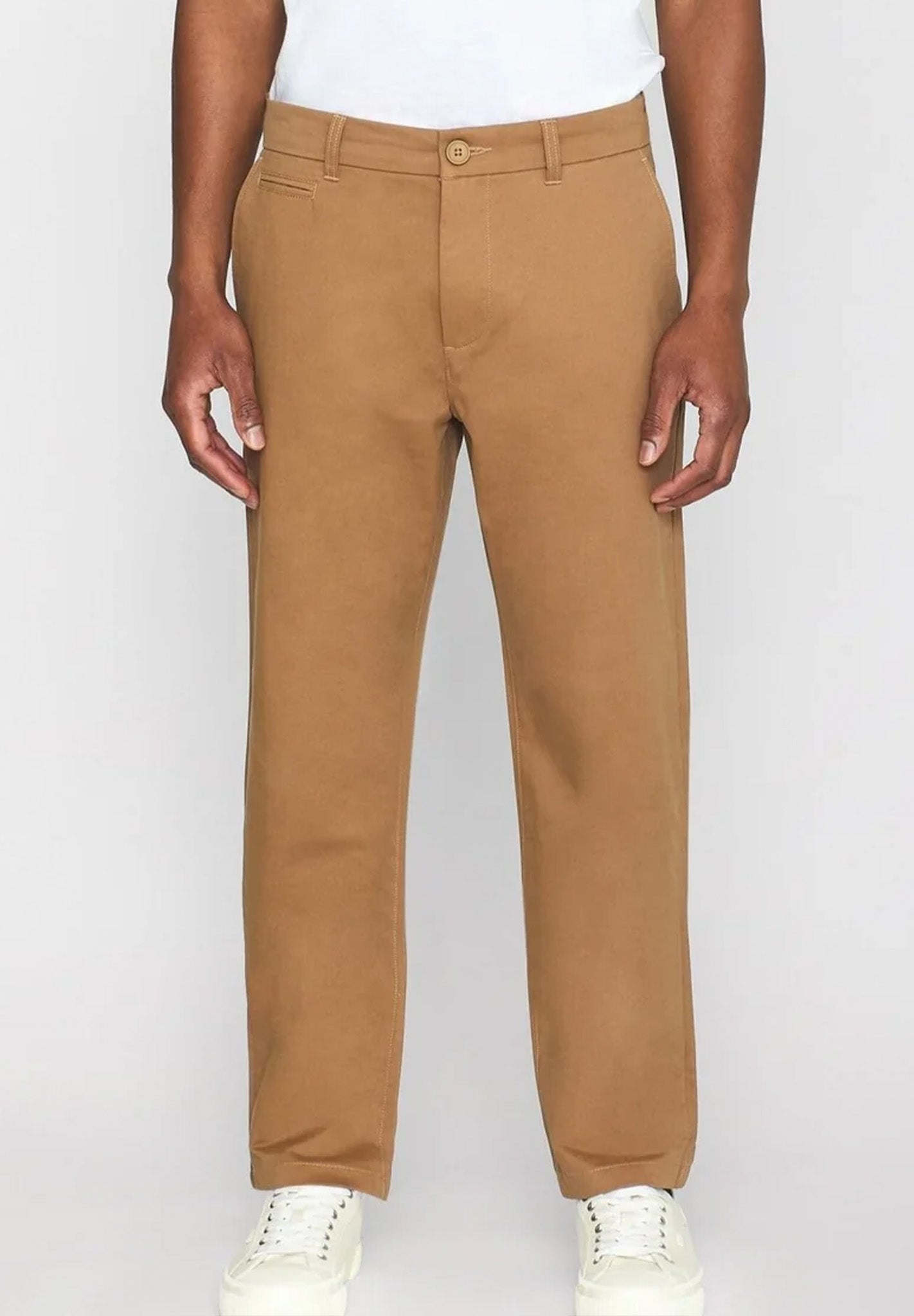 KNOWLEDGE COTTON - Chuck Regular Chino Twill Pants - Tuffet - BACKYARD