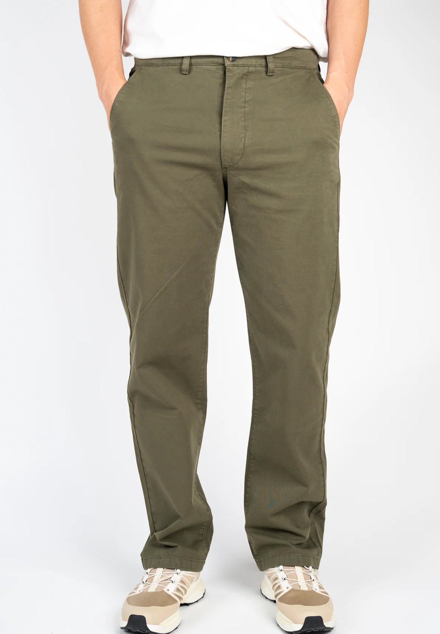 LAKOR - Carnage Chino Pants - Olive Night - BACKYARD