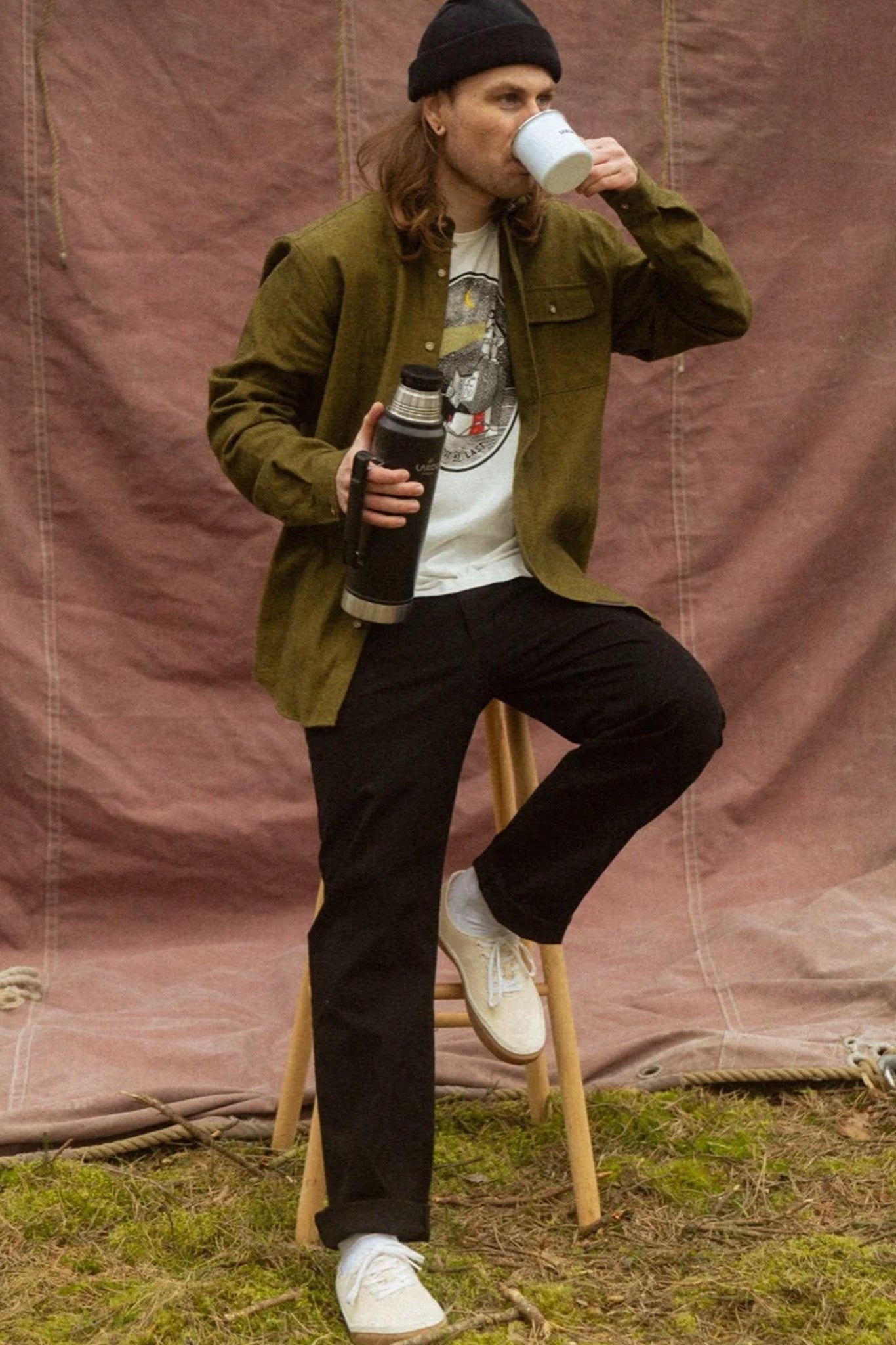LAKOR - Carnage Chino Pants - Black - BACKYARD