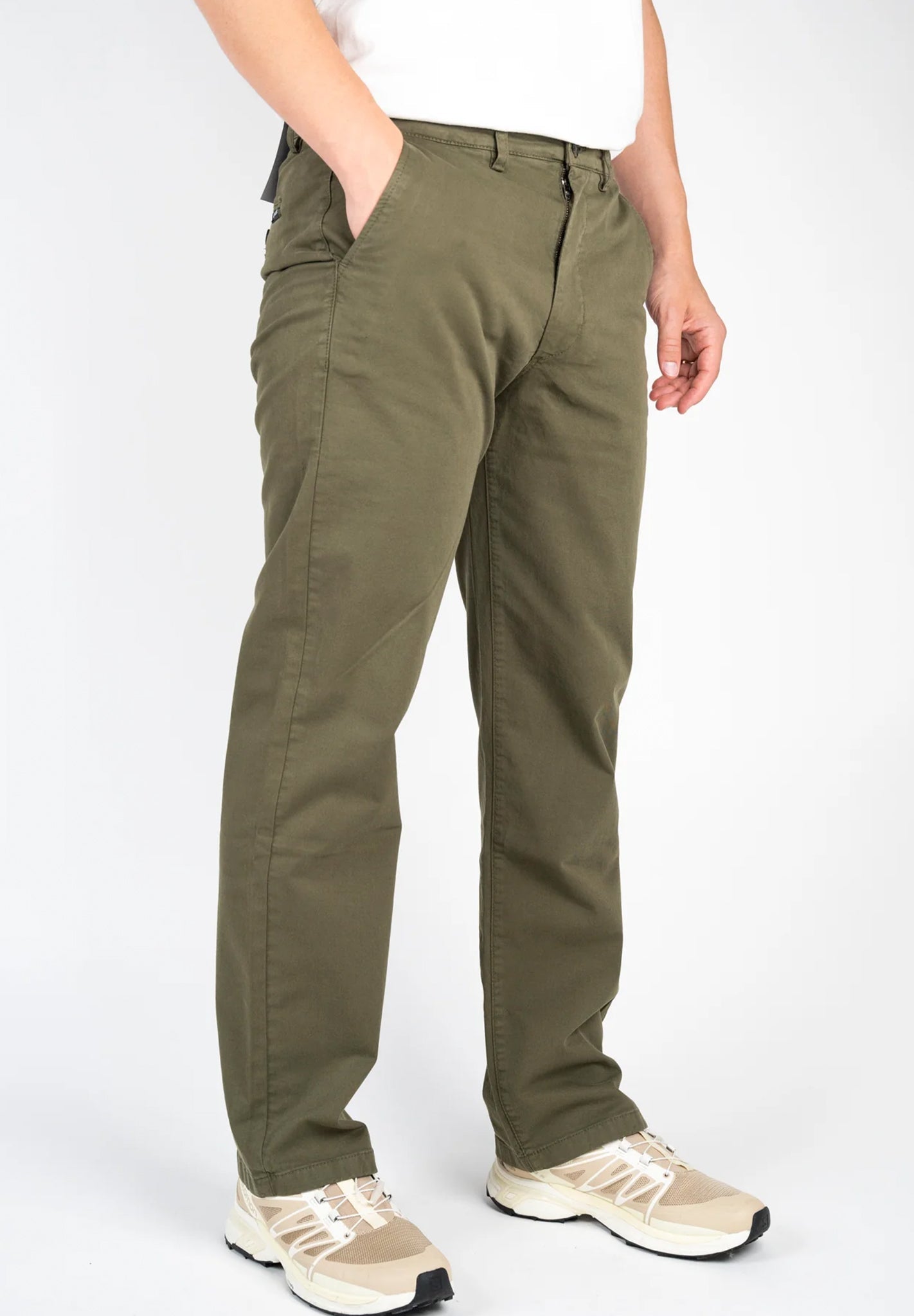 LAKOR - Carnage Chino Pants - Olive Night - BACKYARD