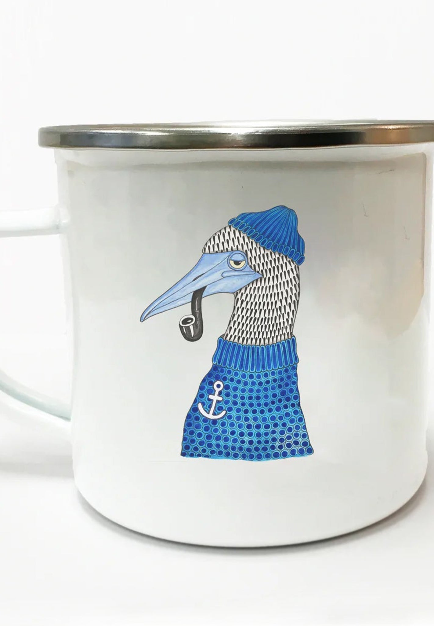 LAKOR - Enemal Mug - Lazy Booby White - BACKYARD