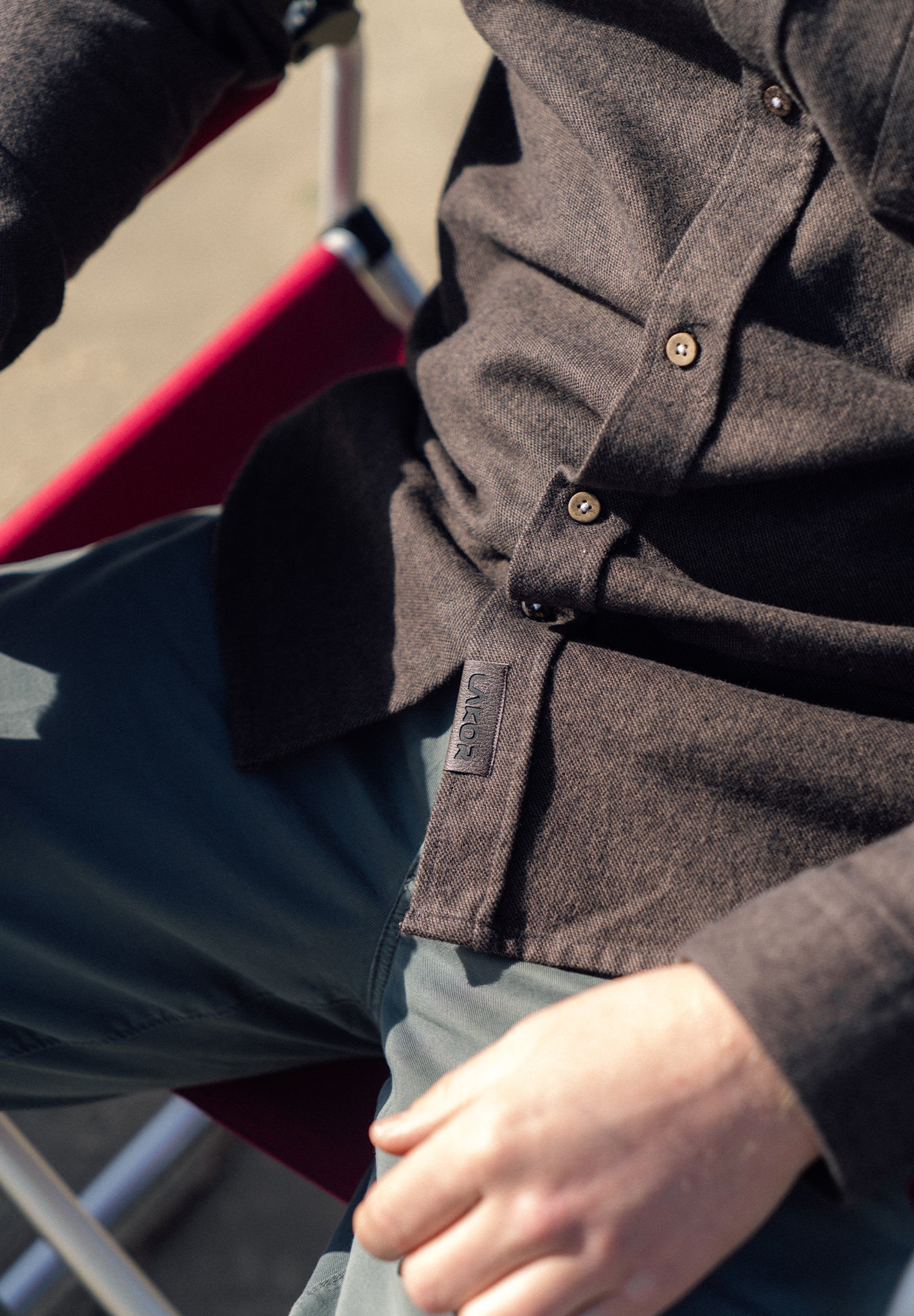 LAKOR - Moss Shirt - Morel - BACKYARD