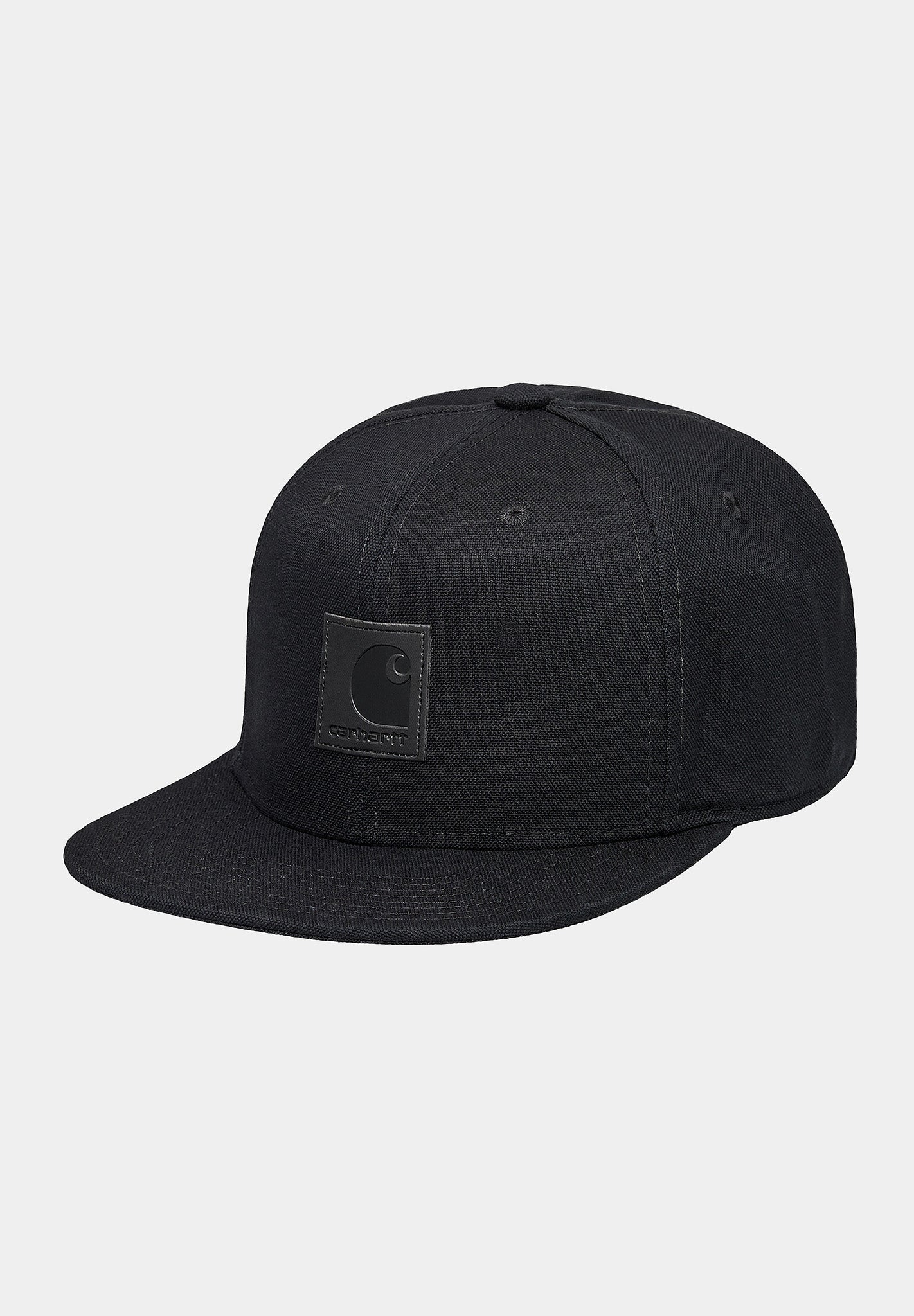 CARHARTT WIP - Logo Cap - Black - BACKYARD
