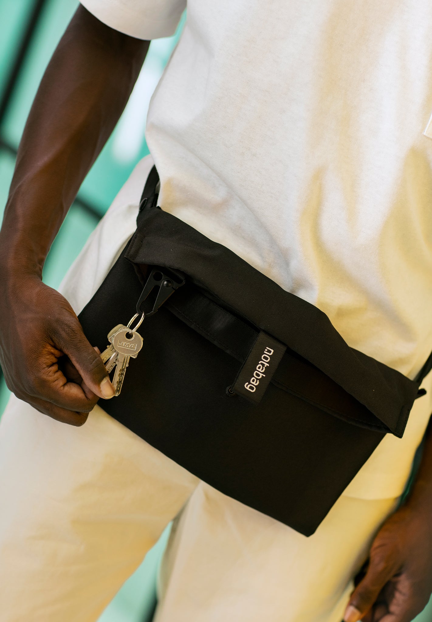 NOTABAG - Notabag Crossbody - Black - BACKYARD