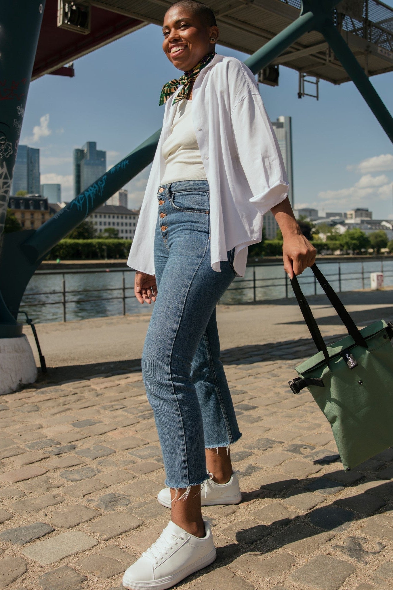 NOTABAG - Notabag Crossbody - Fern Green - BACKYARD