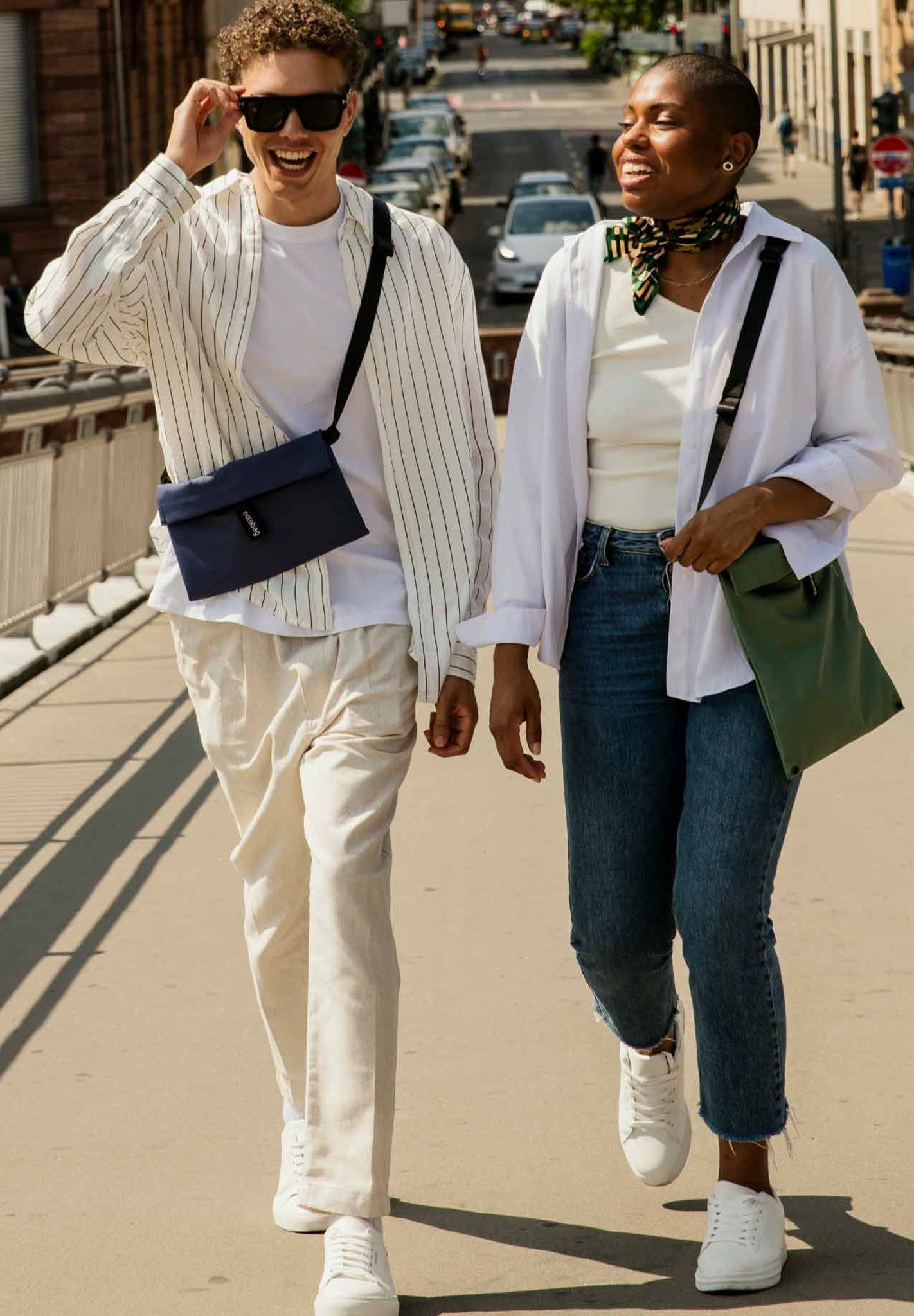 NOTABAG - Notabag Crossbody - Navy Blue - BACKYARD