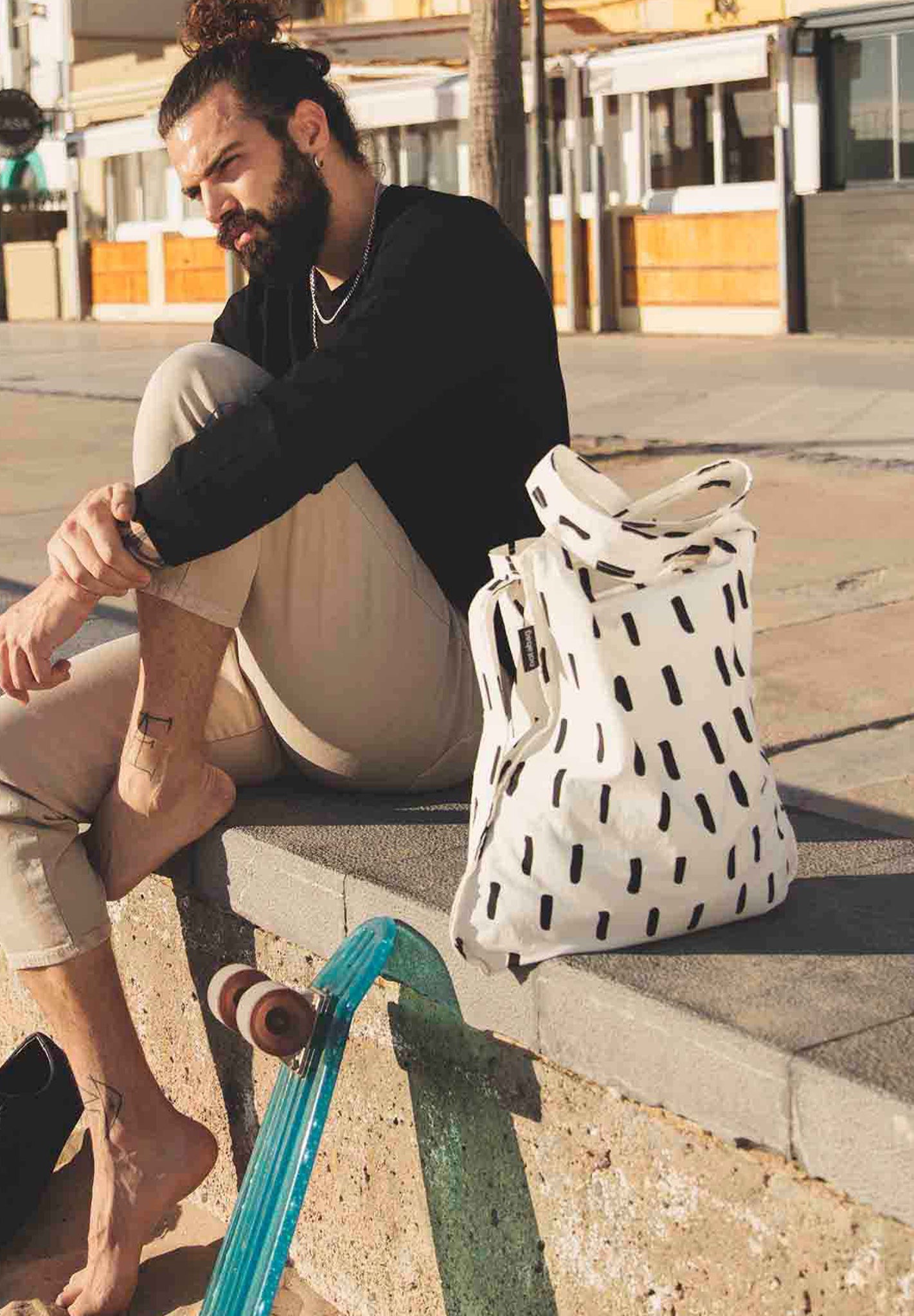 NOTABAG - Notabag Original - Black Brush - BACKYARD