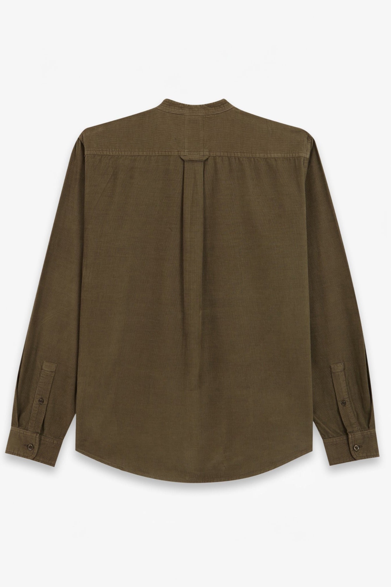 NOWADAYS - Garment Dyed Babycord Shirt - Kalamata - BACKYARD