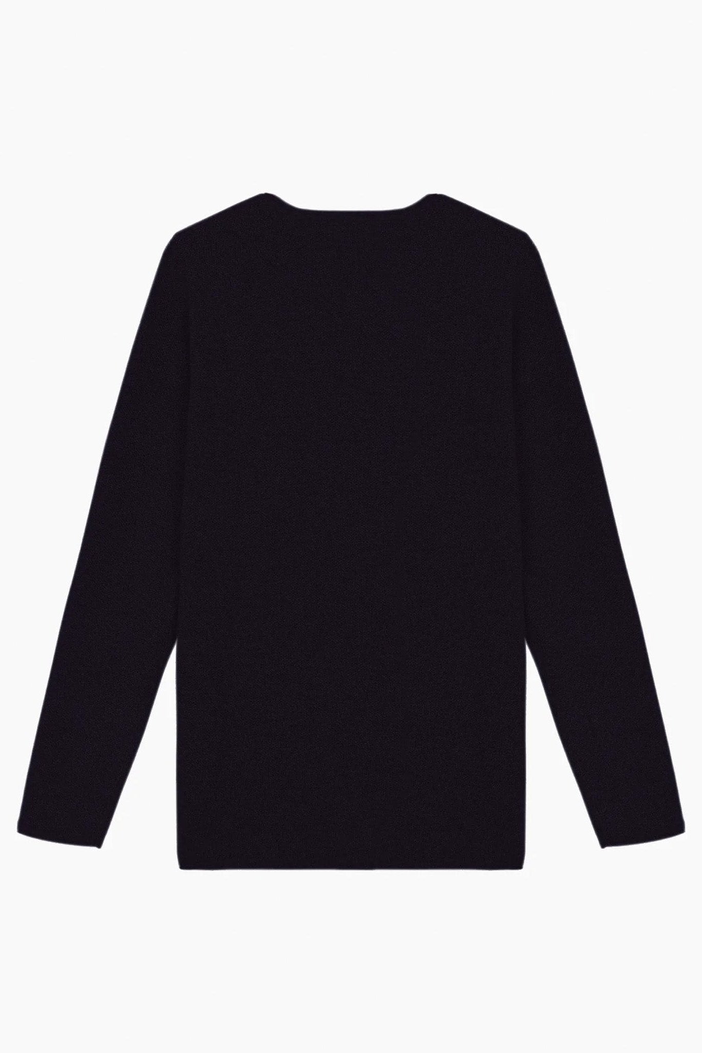 NOWADAYS - Honeycomb Crew Neck - Caviar - BACKYARD