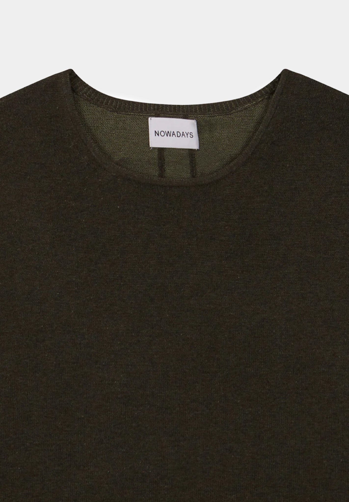 NOWADAYS - Plated Sweater - Mineral Green - BACKYARD