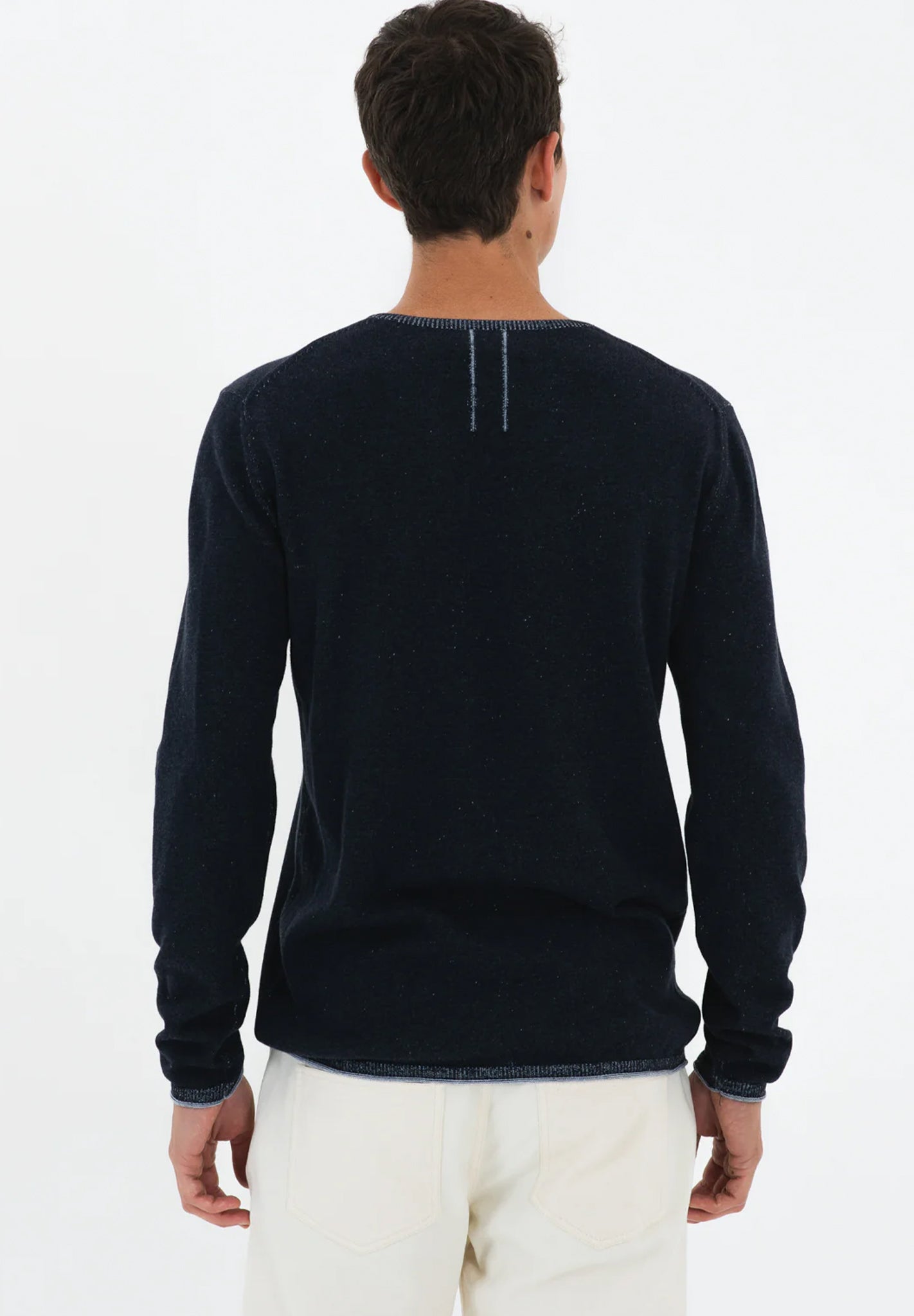 NOWADAYS - Plated Sweater - Sky Captain - BACKYARD