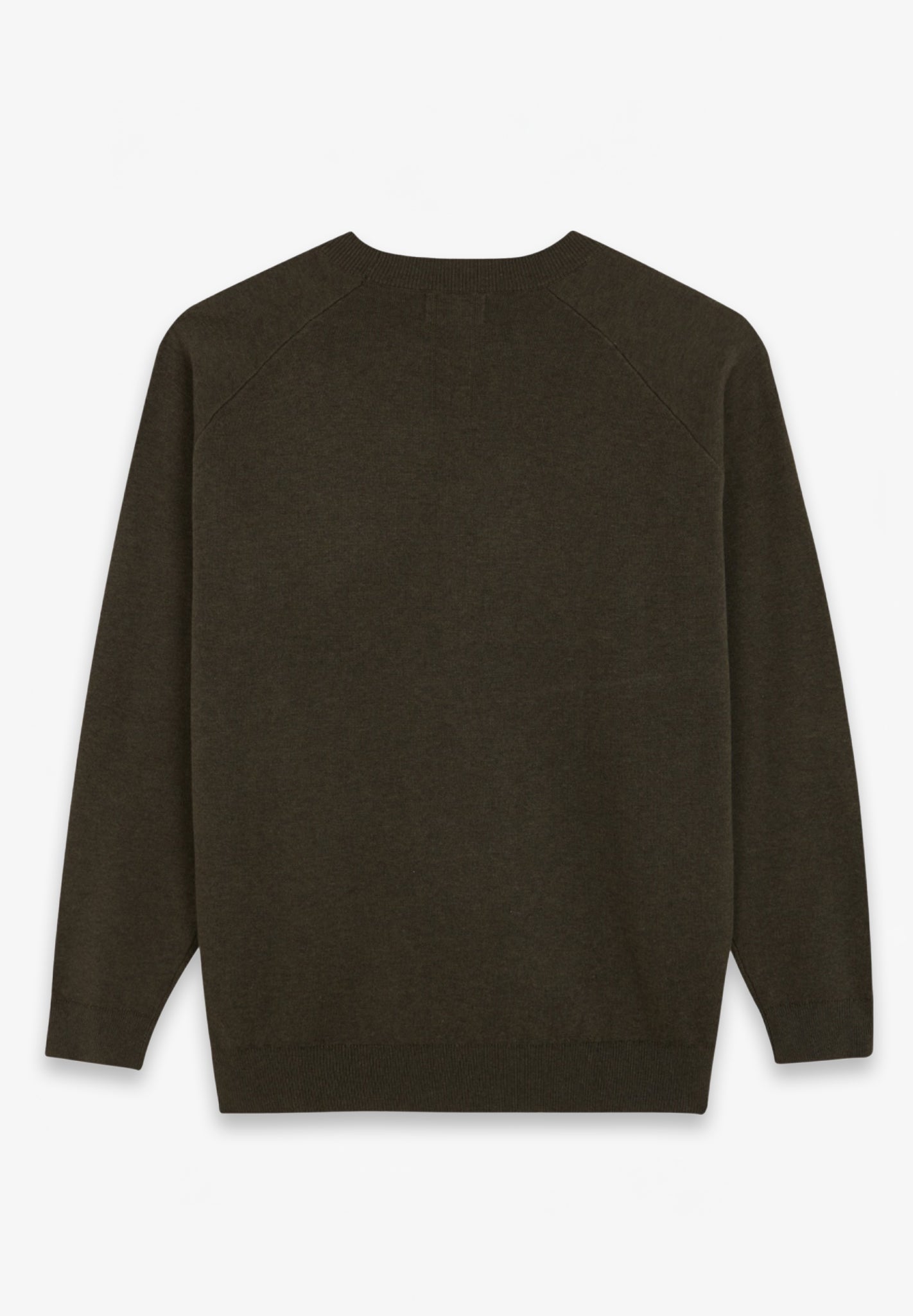 NOWADAYS - Signature Raglan Mouline Sweater - Kalamata - BACKYARD