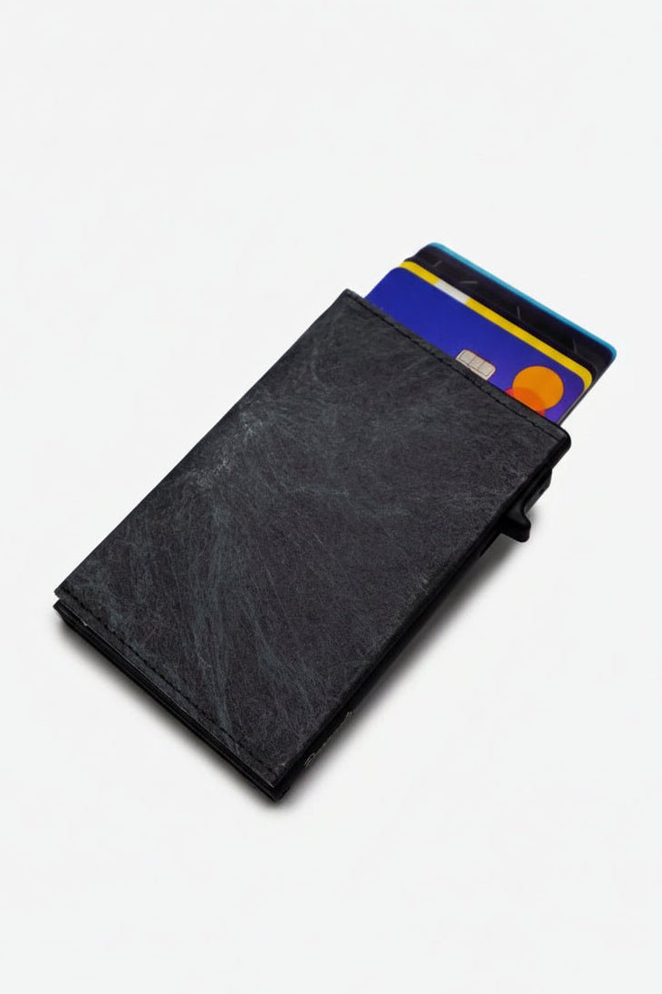 PAPRCUTS - RFID Alu Kartenetui - Just Black - BACKYARD