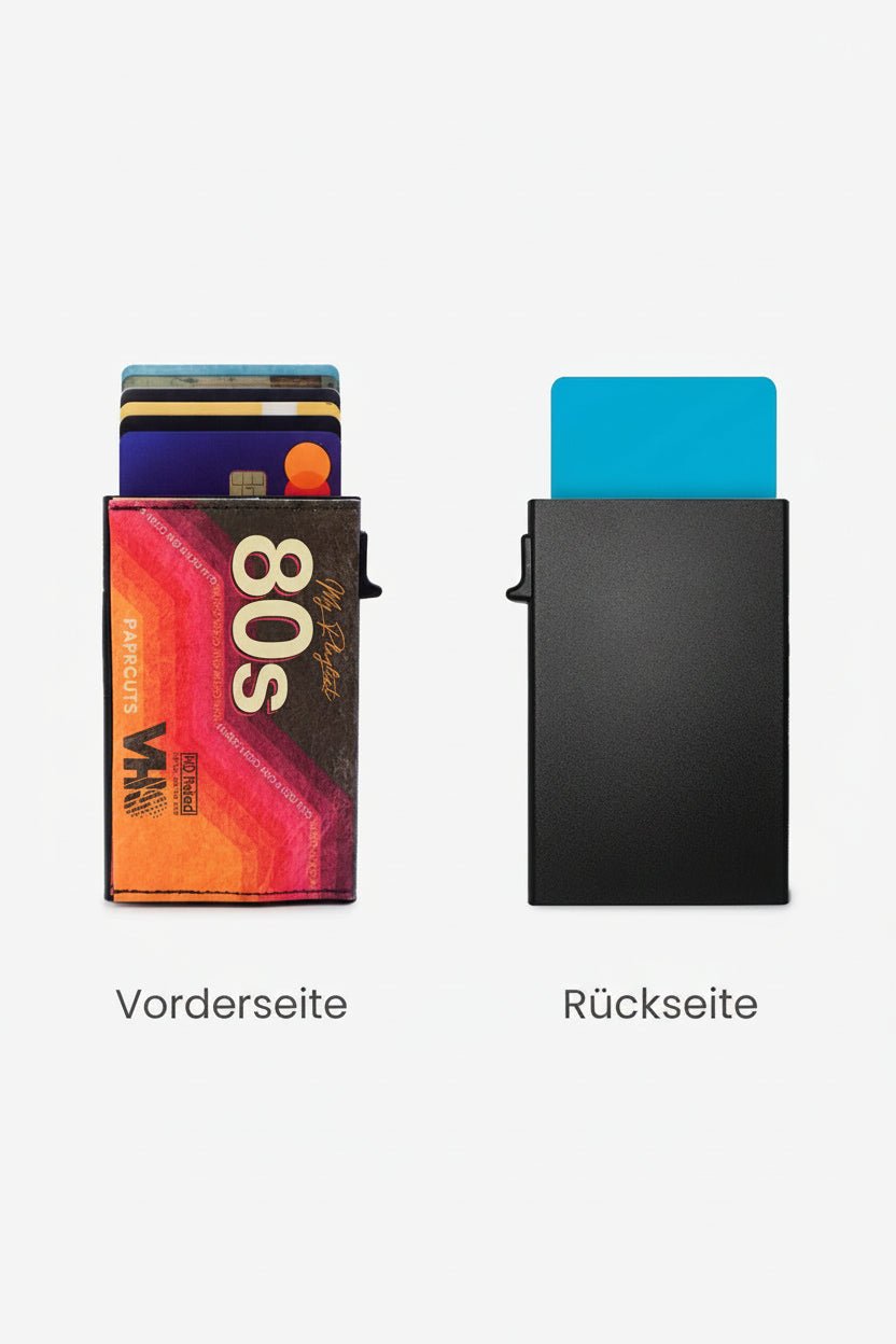 PAPRCUTS - RFID Alu Kartenetui - VHS - BACKYARD