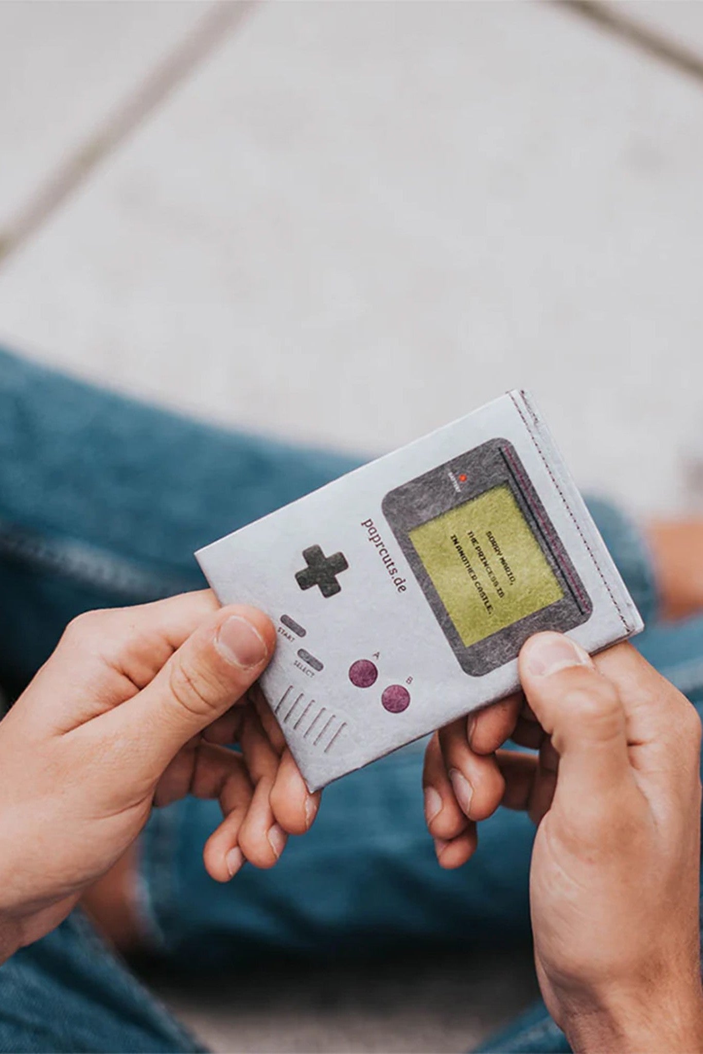 PAPRCUTS - RFID Portemonnaie - Game Boy - BACKYARD