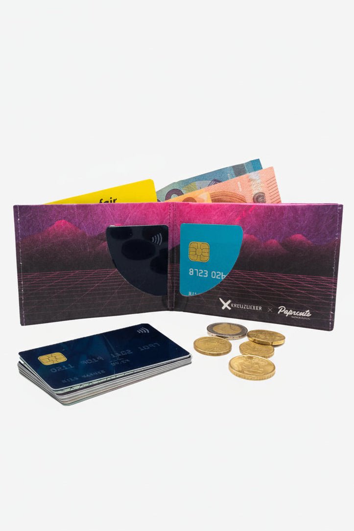 PAPRCUTS - RFID Portemonnaie - Dinos gegen Nazis - BACKYARD