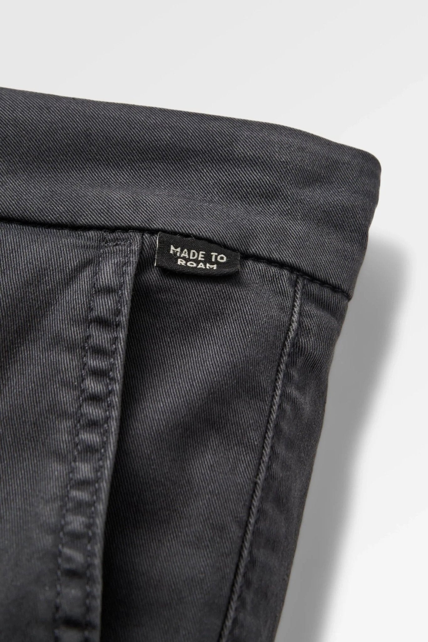 PASSENGER - 365 Organic Cotton Shorts 2.0 - Faded Black - BACKYARD