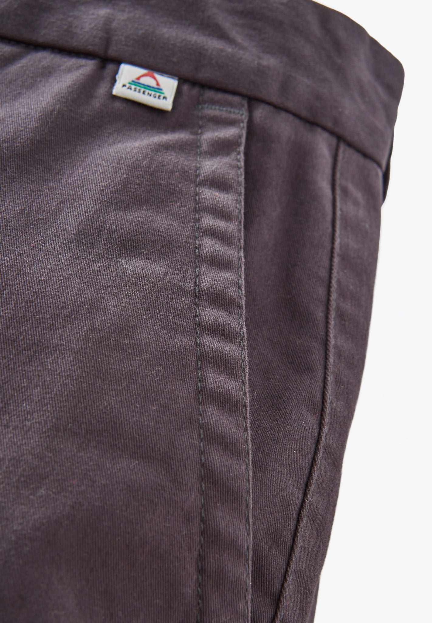 PASSENGER - 365 Organic Cotton Trouser - Faded Black - BACKYARD